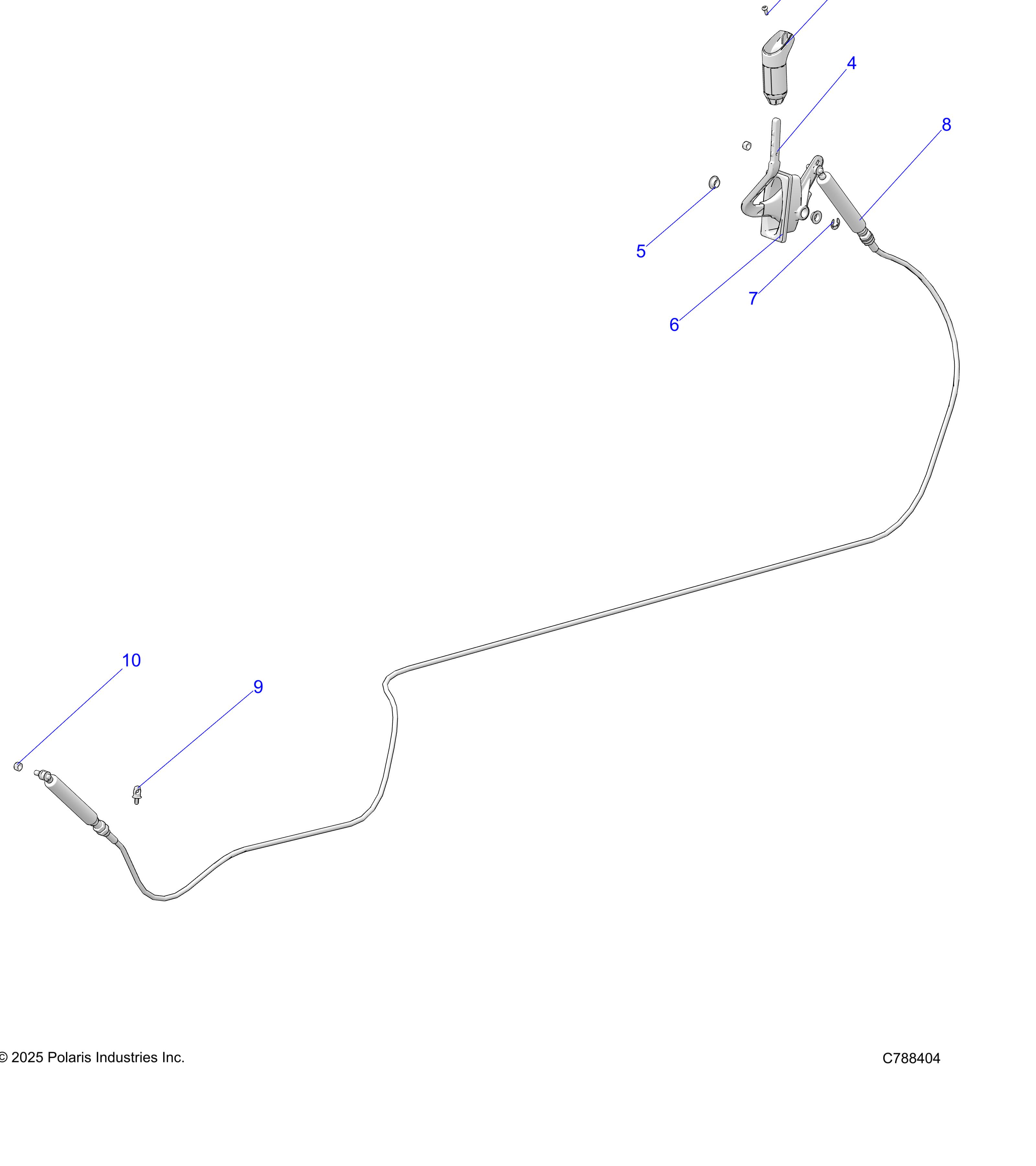 DRIVE TRAIN, GEAR SELECTOR - R25MAE57CK (C788404)