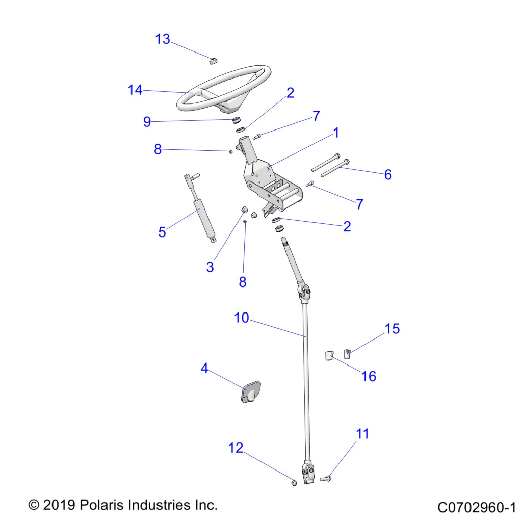 STEERING, STEERING ASM. - D21BBP99A4/B4/FP99A4 (C0702960-1)