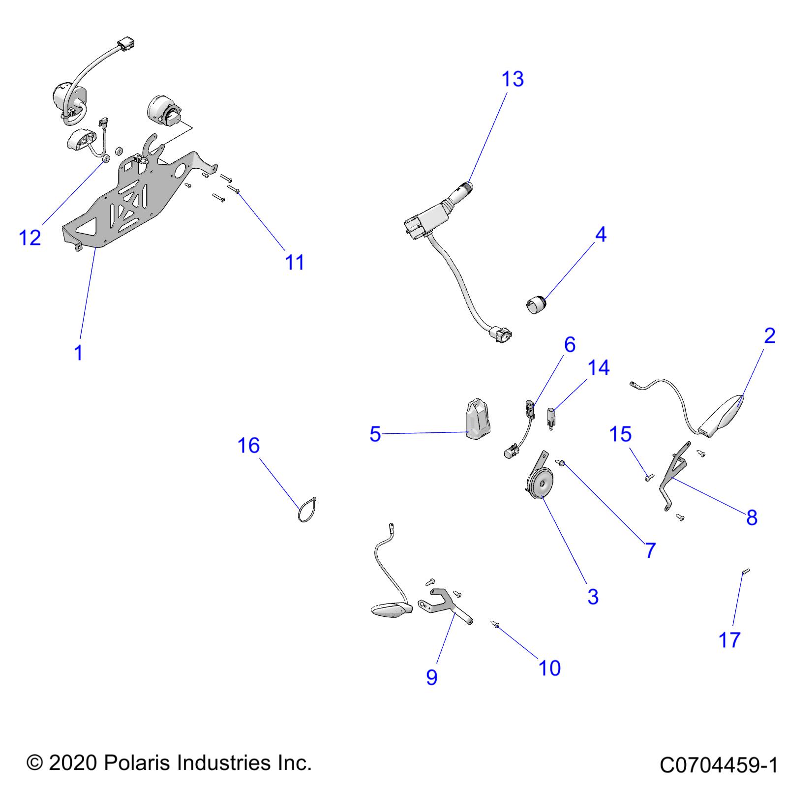 ELECTRICAL, ACCESSORY COMPONENTS - Z22NAS99CK/FK (C0704459-1)