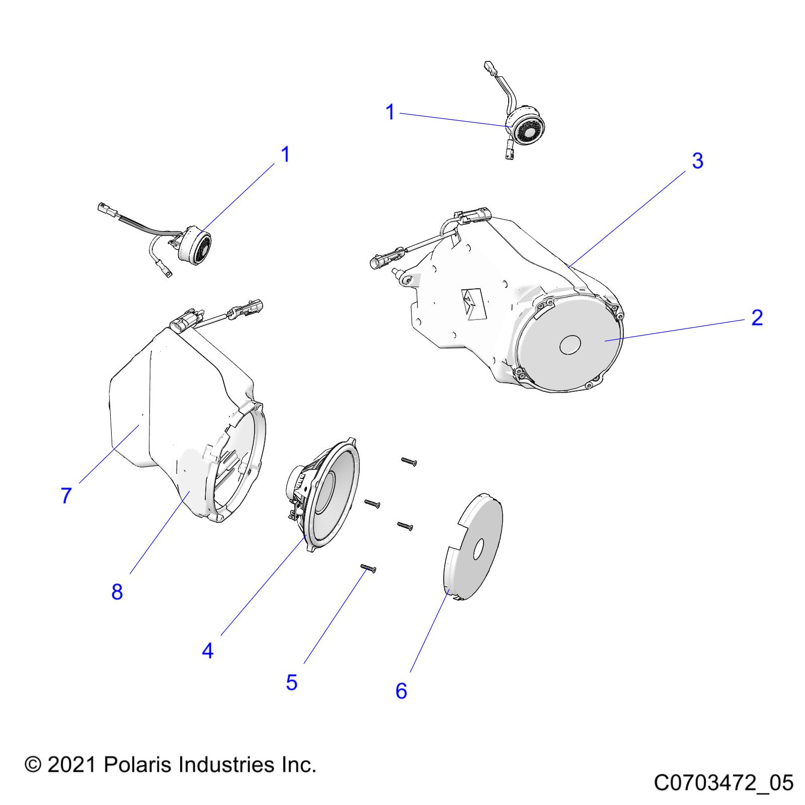 ELECTRICAL, AUDIO, SPEAKERS - Z23RGD2KAJ/AK/BJ/BK(C0703472_05)