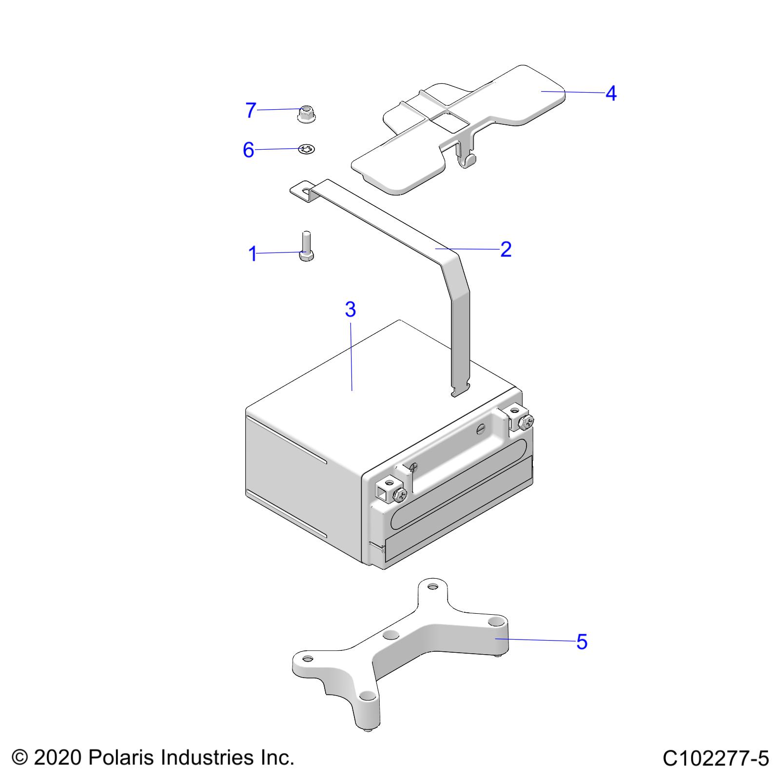 ELECTRICAL, BATTERY - A21SYE95PD (C102277-5)