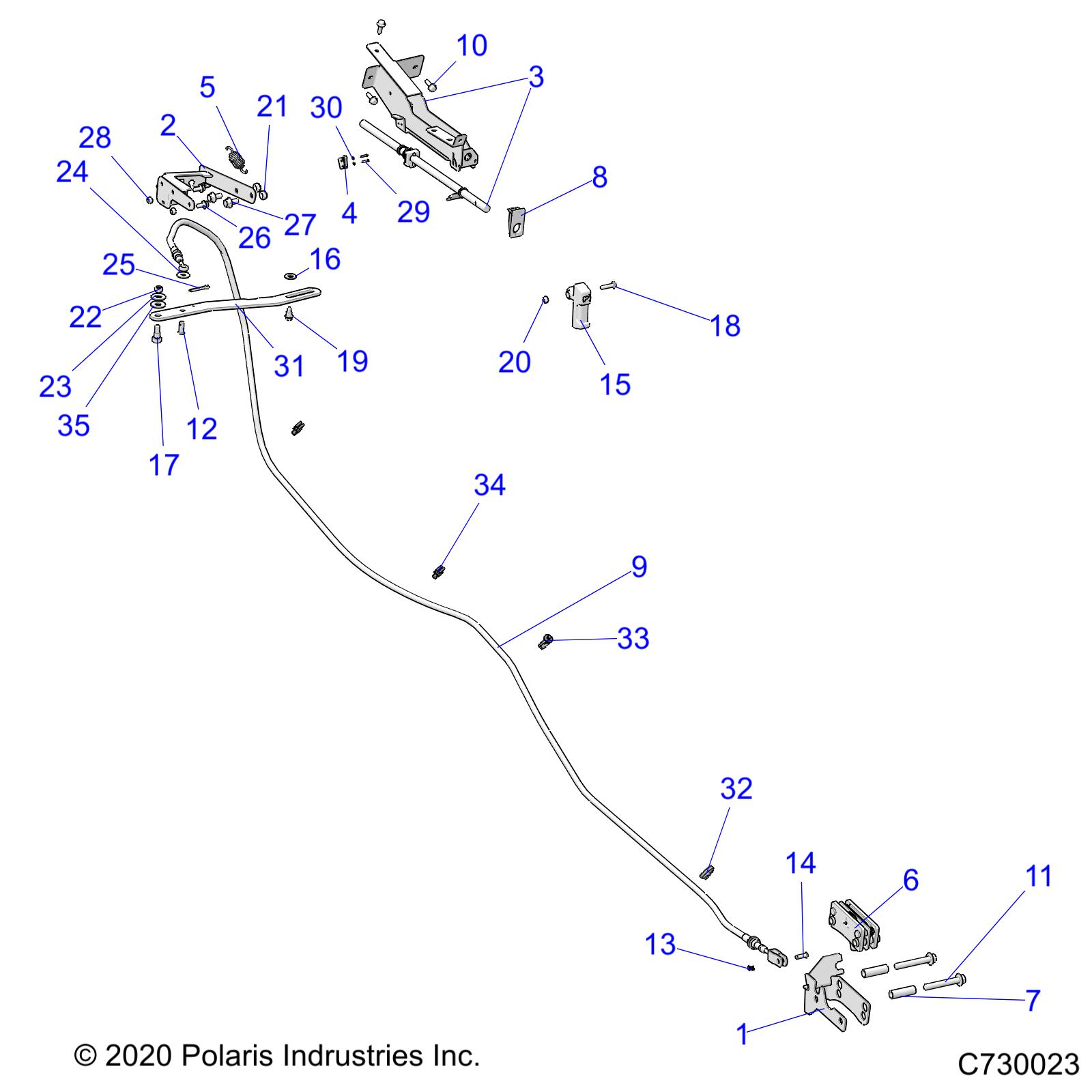 BRAKES, PARK BRAKE - R21TAE99JA (C730023)