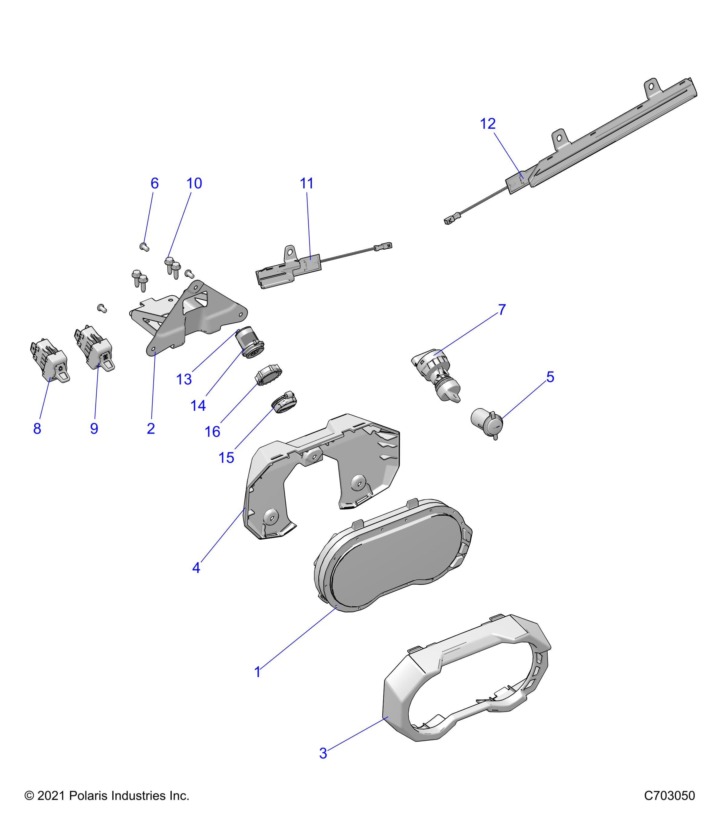 ELECTRICAL, DASH INSTRUMENTS AND CONTROLS - Z22M4C92AS/BS/Z92AS/BS (C703050)