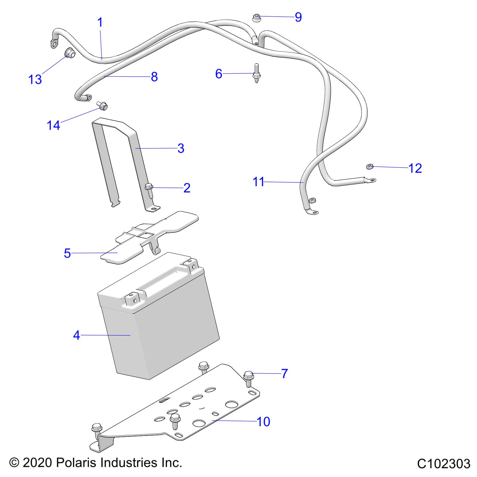 ELECTRICAL, BATTERY - A22SXM95AG (C102303)