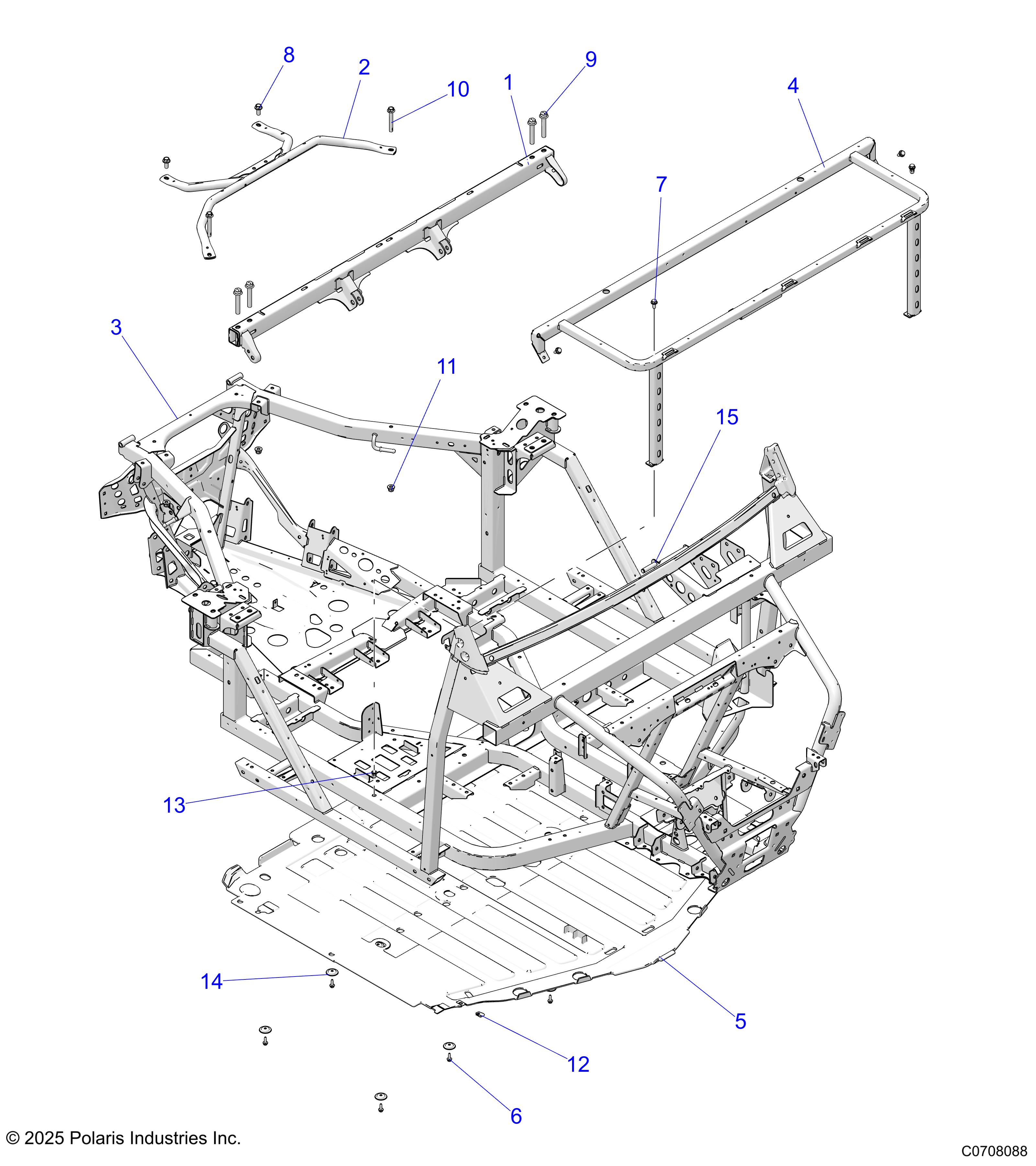 CHASSIS, MAIN FRAME - D26P2AD4B4/GD4B4/UD4B4/WD4B4 (C0708088)