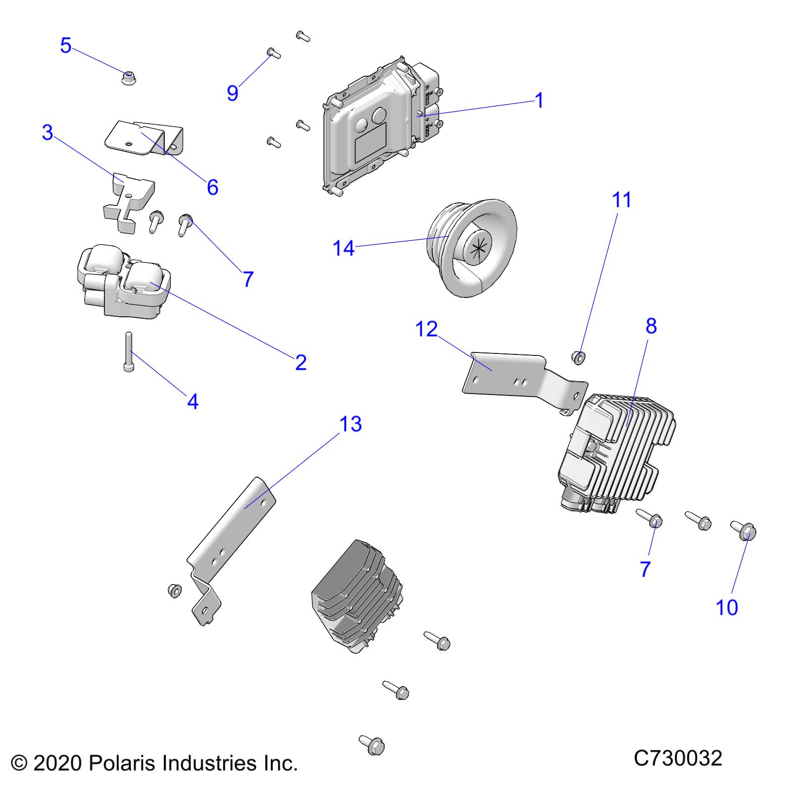 ELECTRICAL, SENSORS and MODULES - R21T6U99AP/AG/BP/BG (C730032)