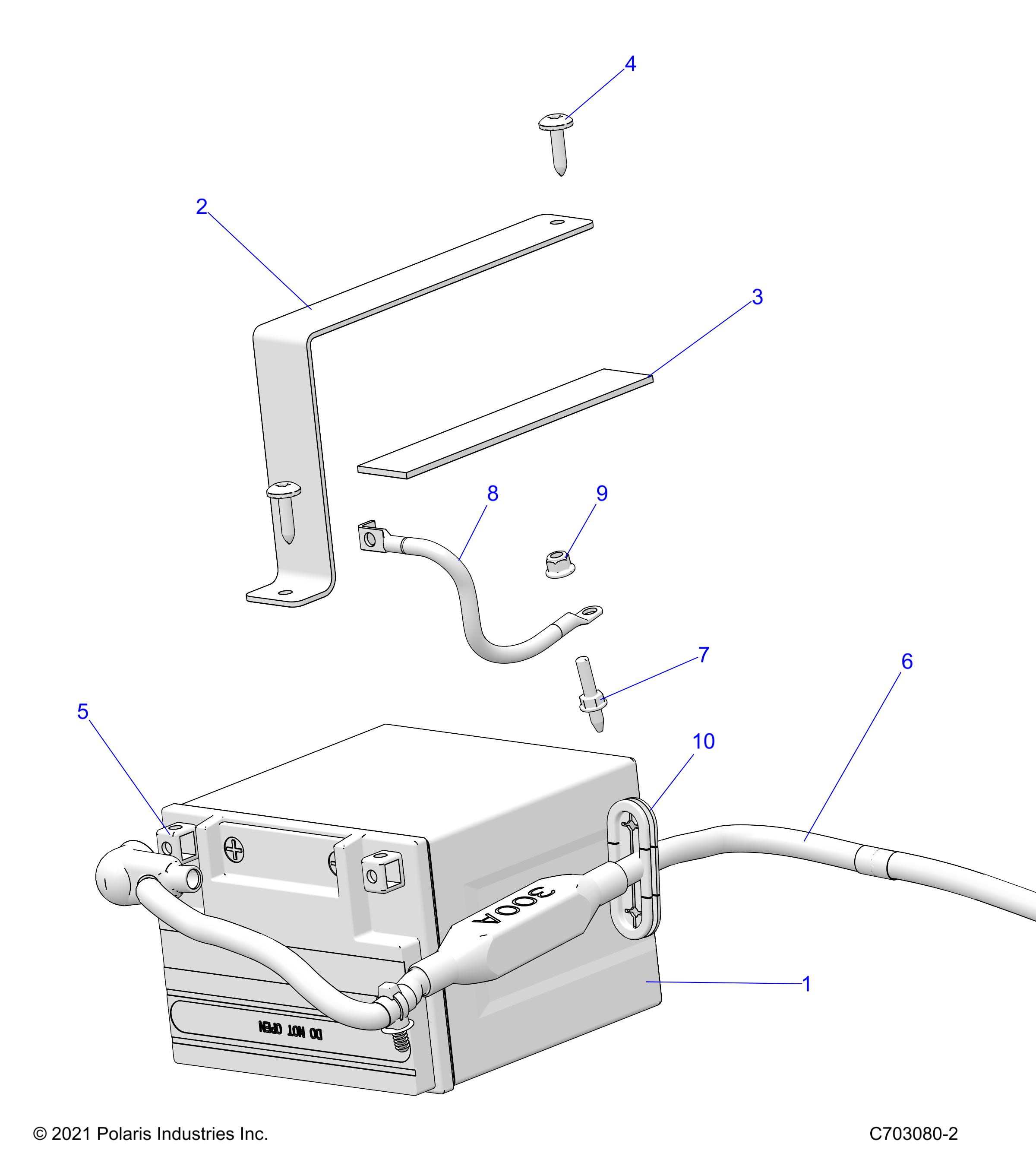 ELECTRICAL, BATTERY - Z23RGK2KAJ/BJ (C703080-2)