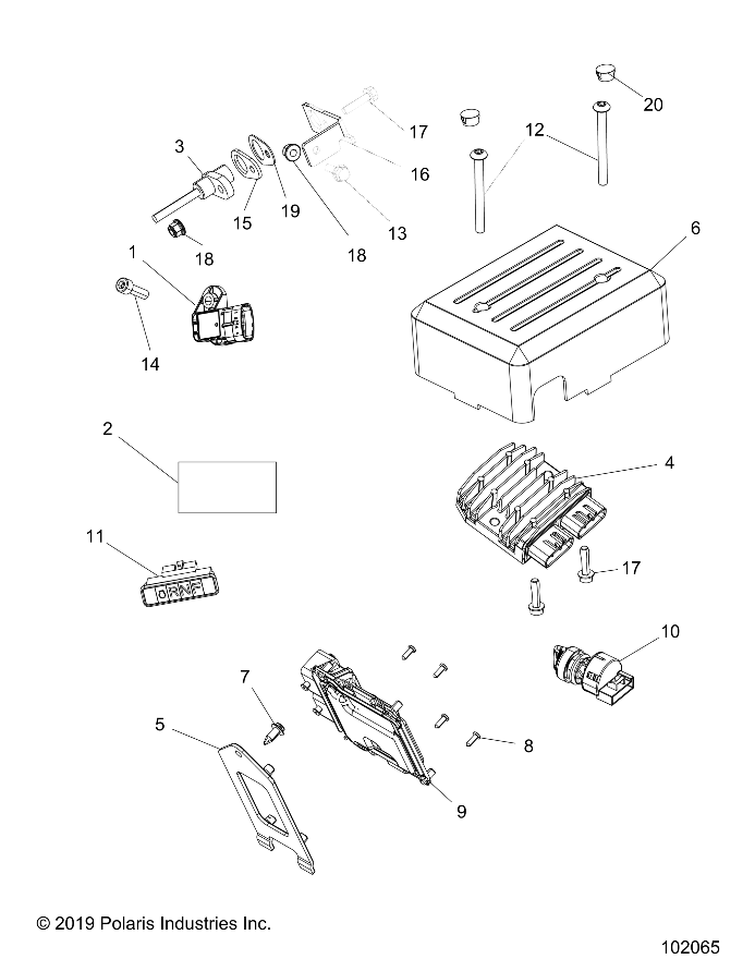 ELECTRICAL, SENSORS, MODULES, and SWITCHES - A20HAB15N2 (102065)