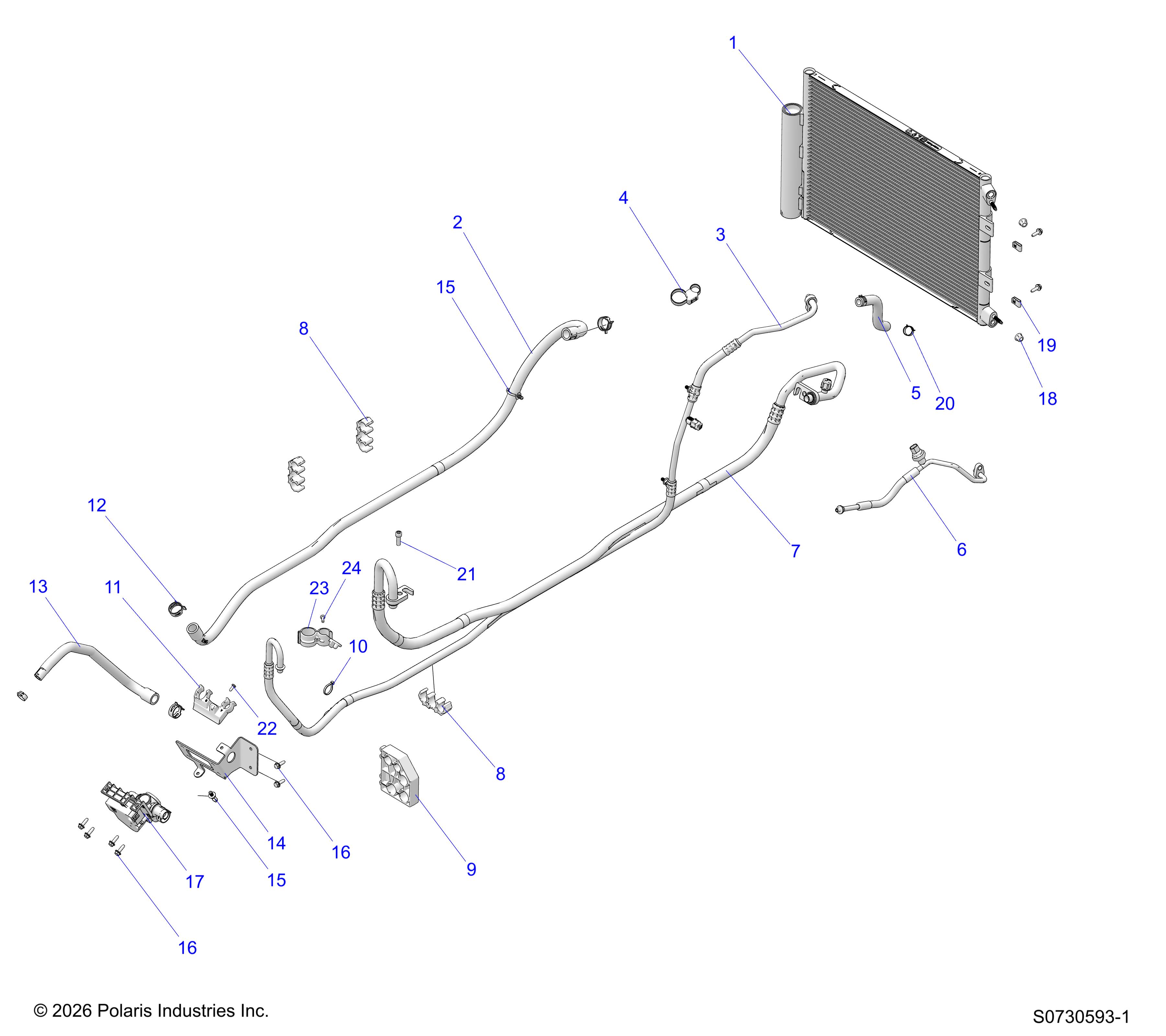BODY, HVAC ROUTINGS