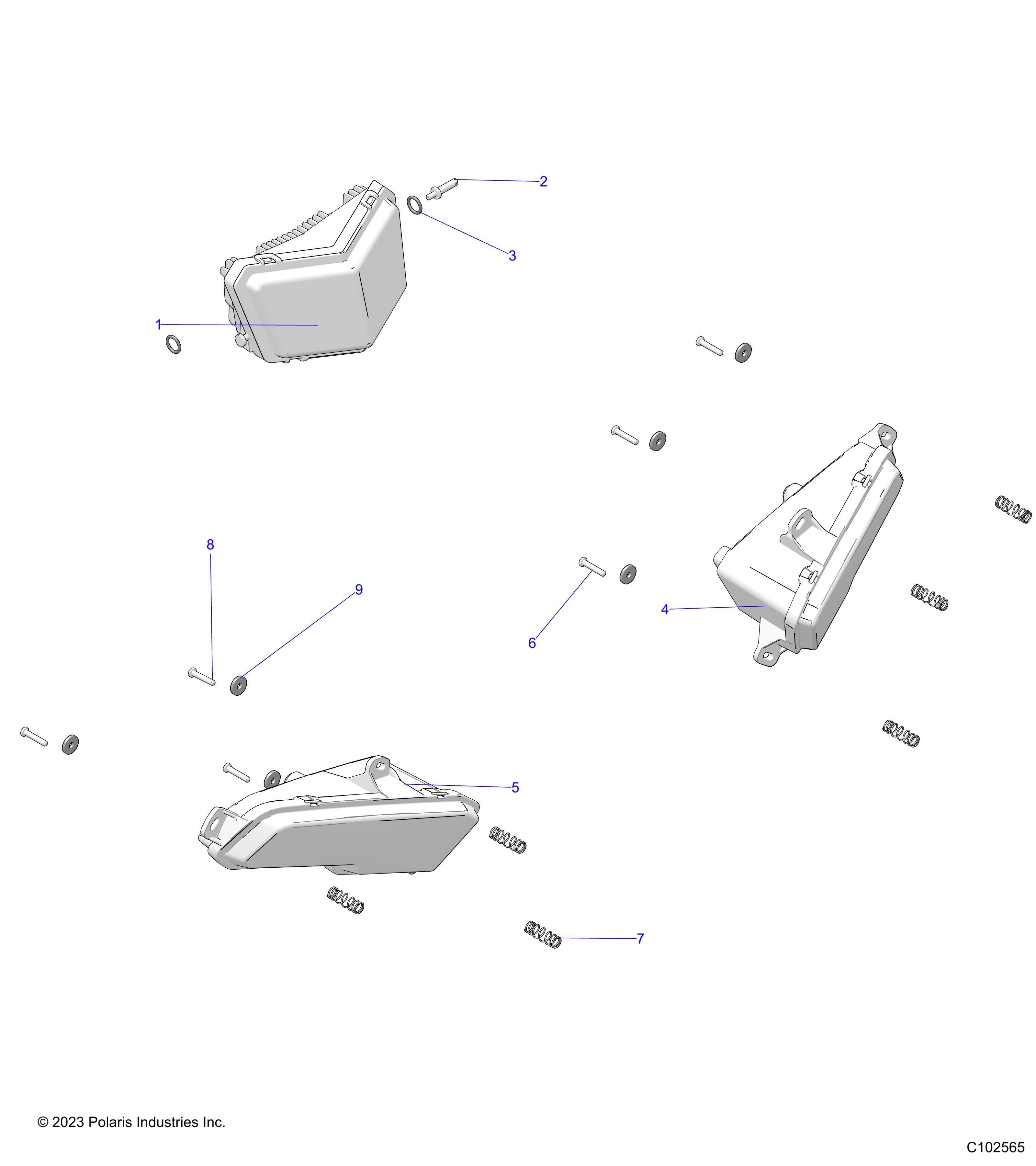 ELECTRICAL, HEADLIGHTS - A23SXZ85A9/AG/AM (C102565)