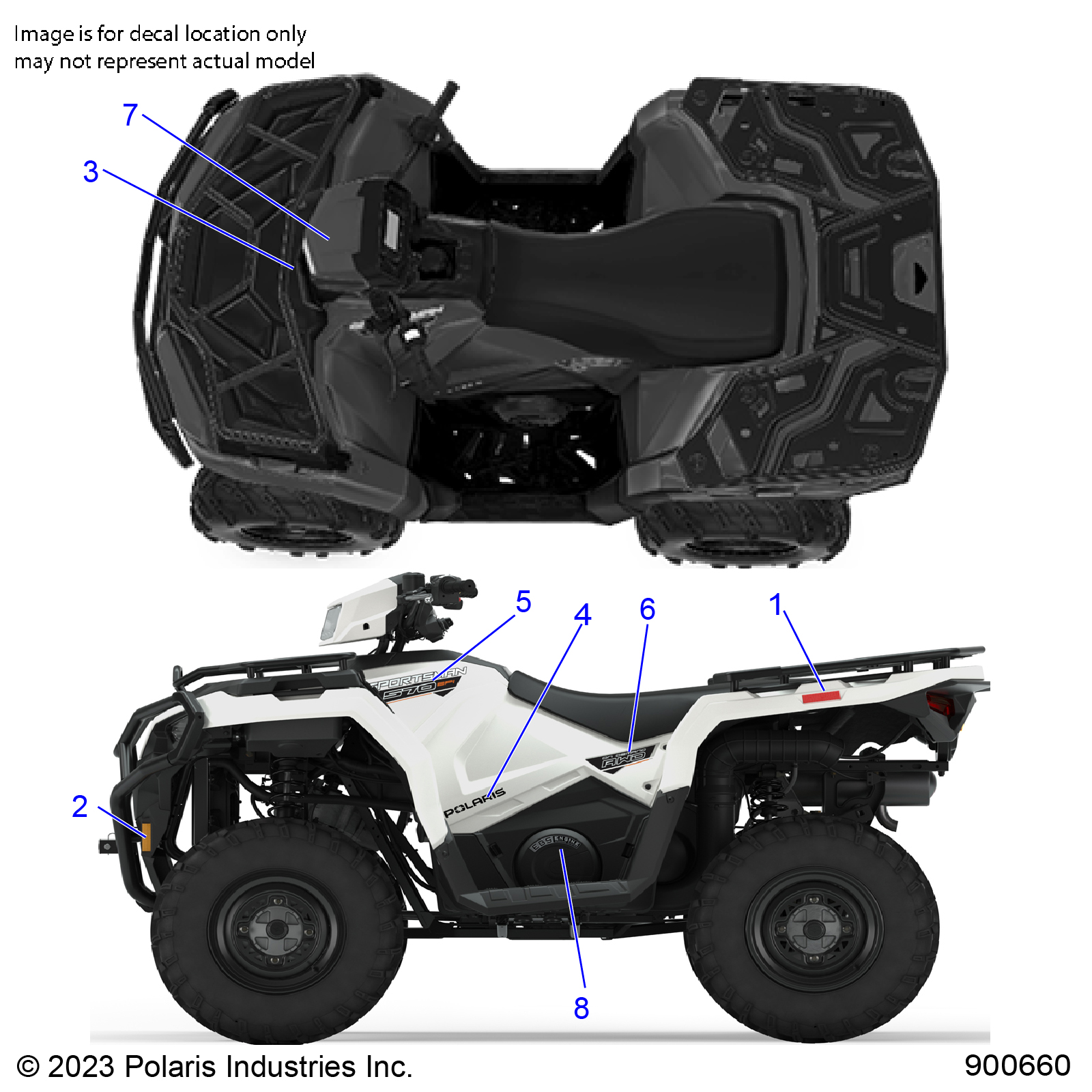 BODY, DECALS GRAPHIC - A23SEK57AD (900660)