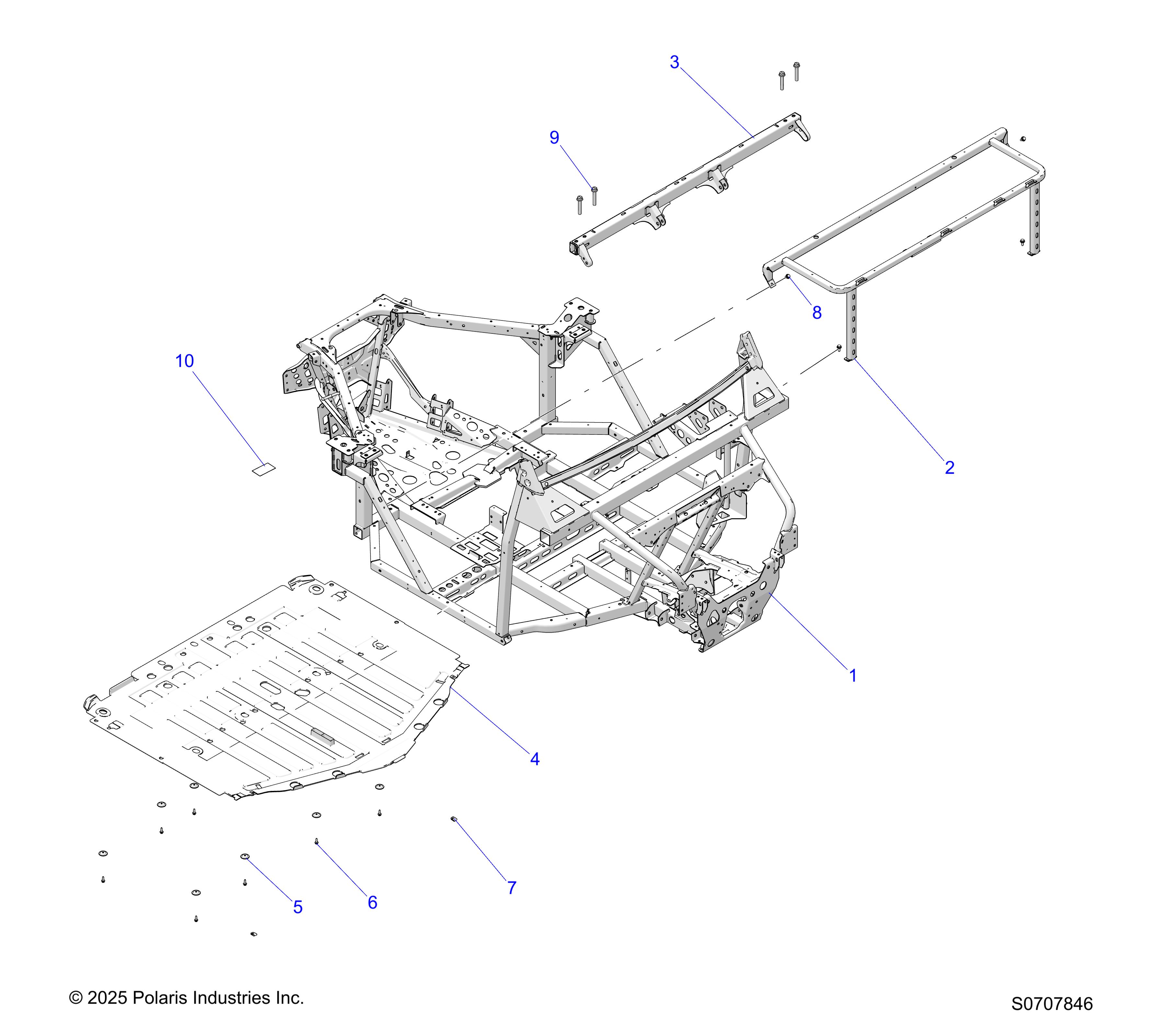 CHASSIS, MAIN FRAME