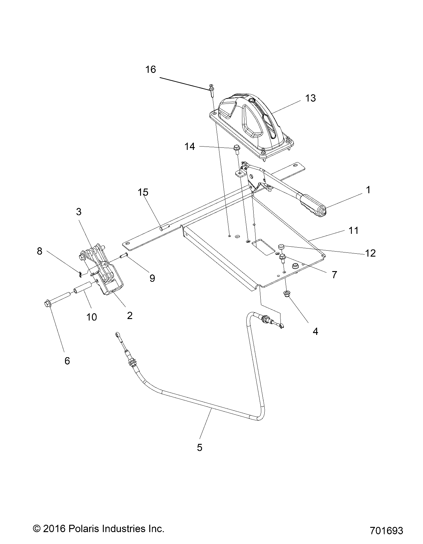 BRAKES, PARKING - R19RMA57F1/S57C1/F1 (701693)