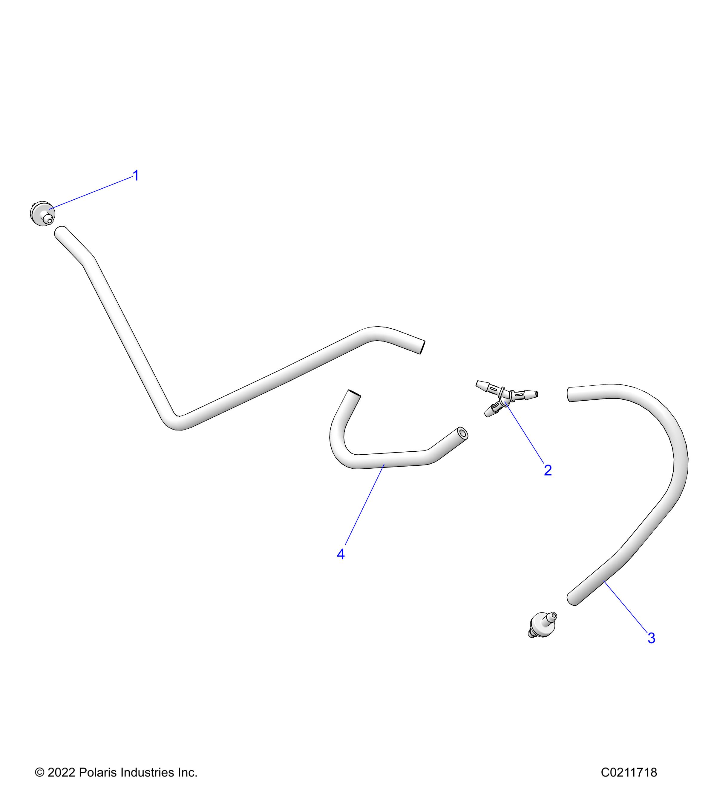 FUEL SYSTEM, FUEL TANK VENTING - A22SLZ95AK (C0211718)