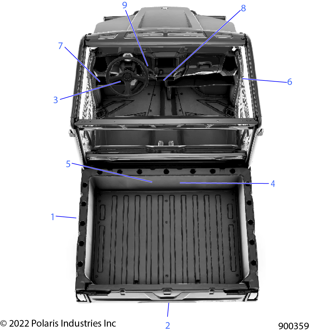 BODY, DECALS, GENERAL - R22MAU57B5 (900359)