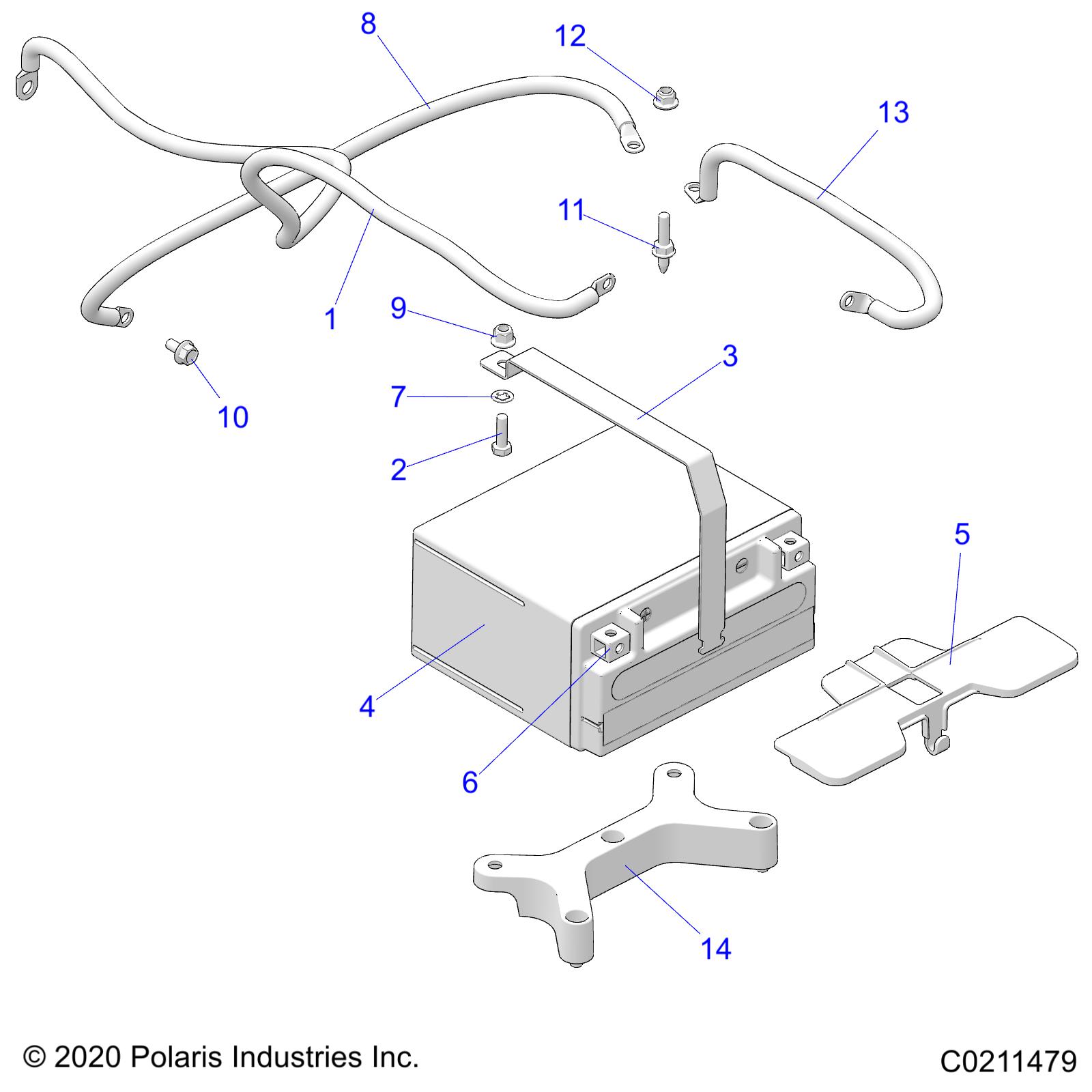 ELECTRICAL, BATTERY - A21SXE95PG (C0211479)