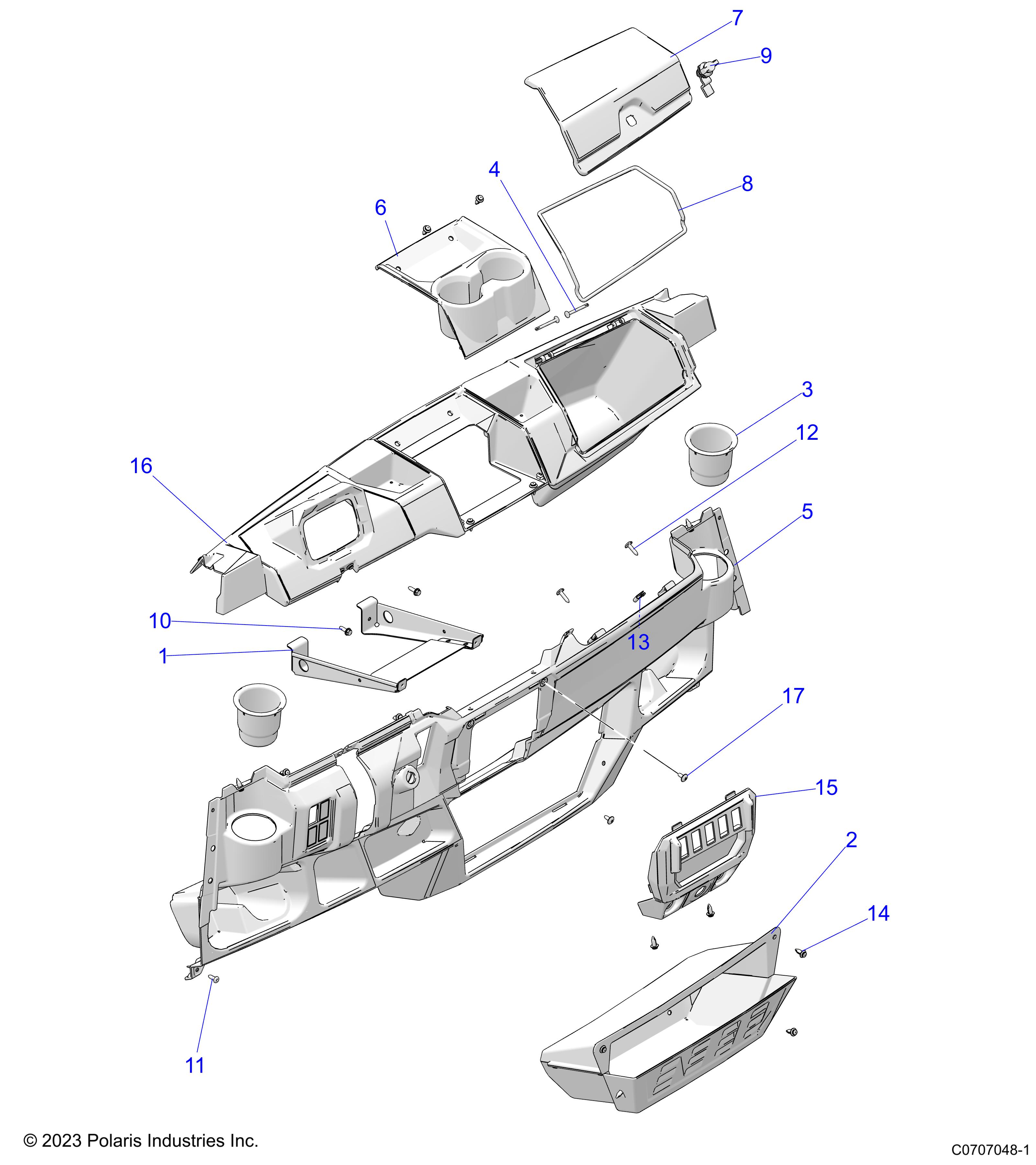 BODY, DASH - D24P4E99A4/B4/F99A4/V99A4/B4/Y99A4 (C0707048-1)