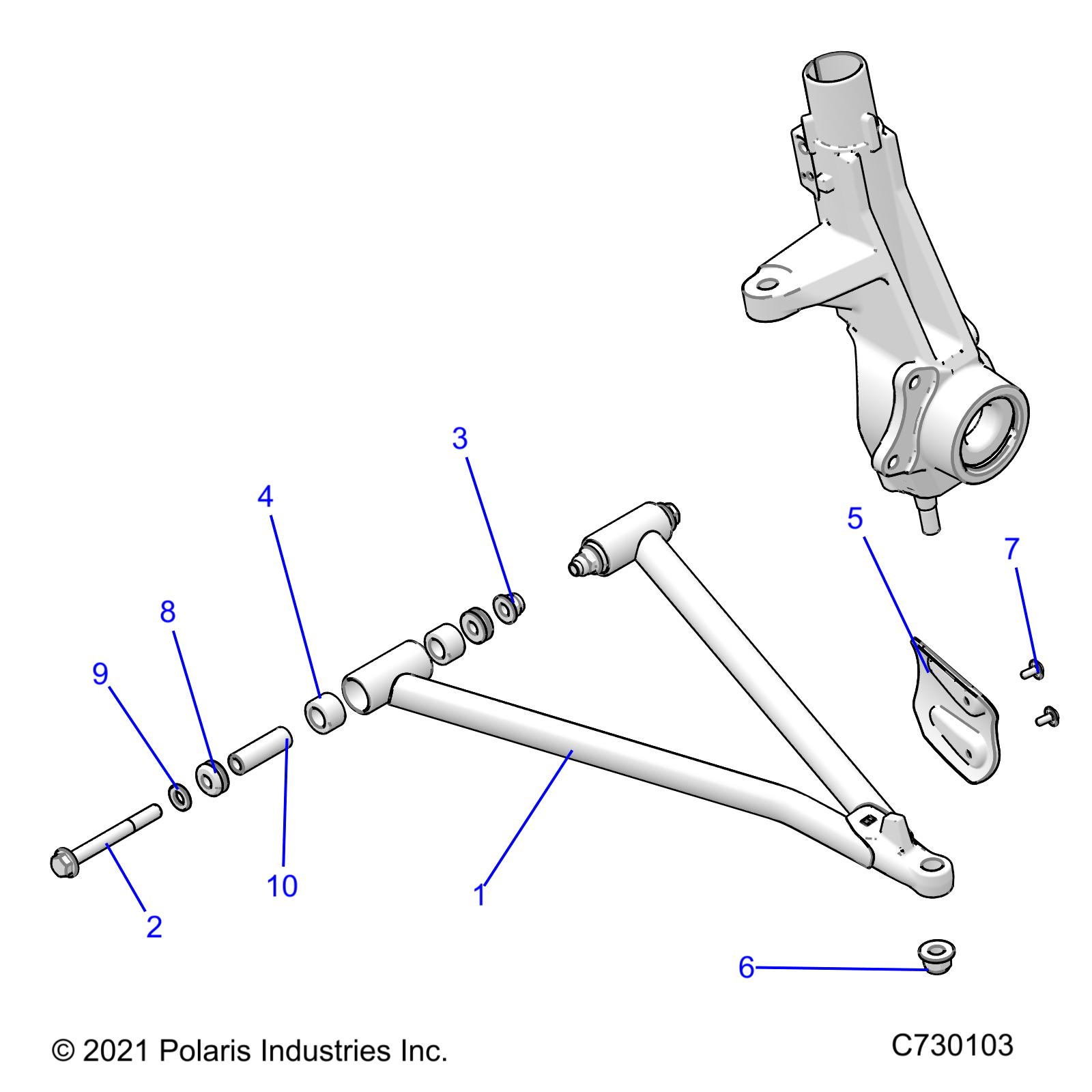 SUSPENSION, A-ARM and STRUT MOUNTING - R24MAA57B1/EB4/B9 (C730103)