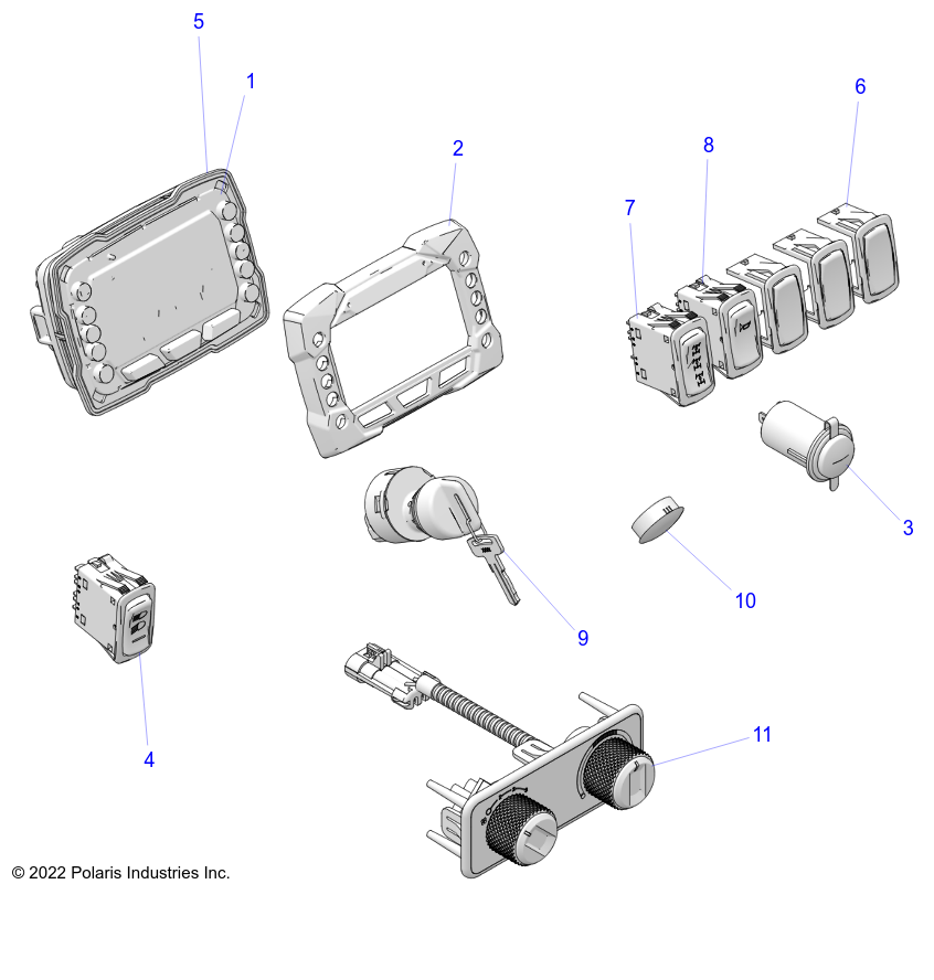 ELECTRICAL, DASH INSTRUMENTS and CONTROLS - D24P4E99A4/B4/F99A4/V99A4/B4/Y99A4 (C0706646-1)