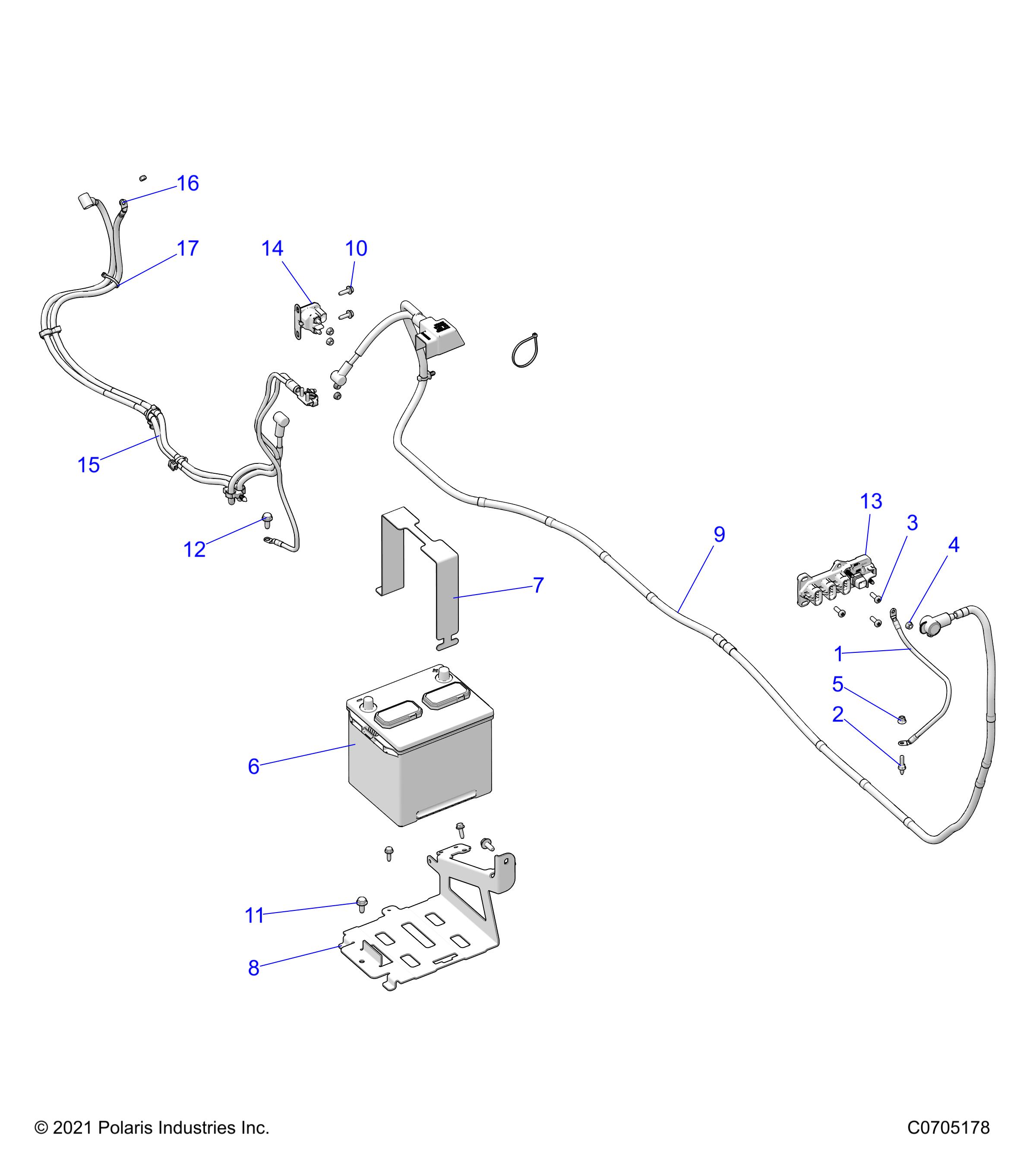 ELECTRICAL, BATTERY - D23P4EP99A4/B4/F99A4/V99A4/B4/Y99A4 (C0705178)