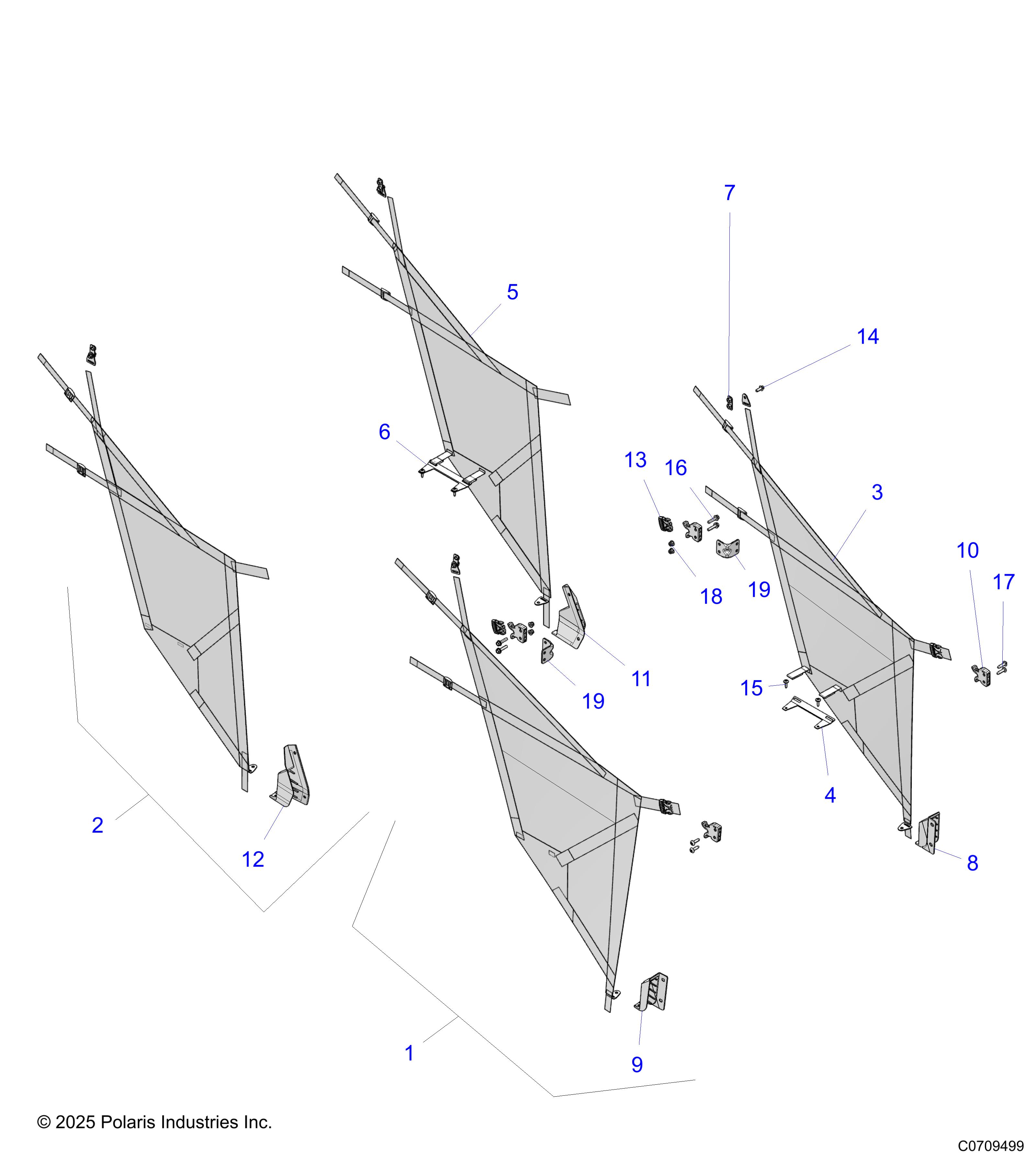 BODY, SIDE NETS - MIDSIZED CREW