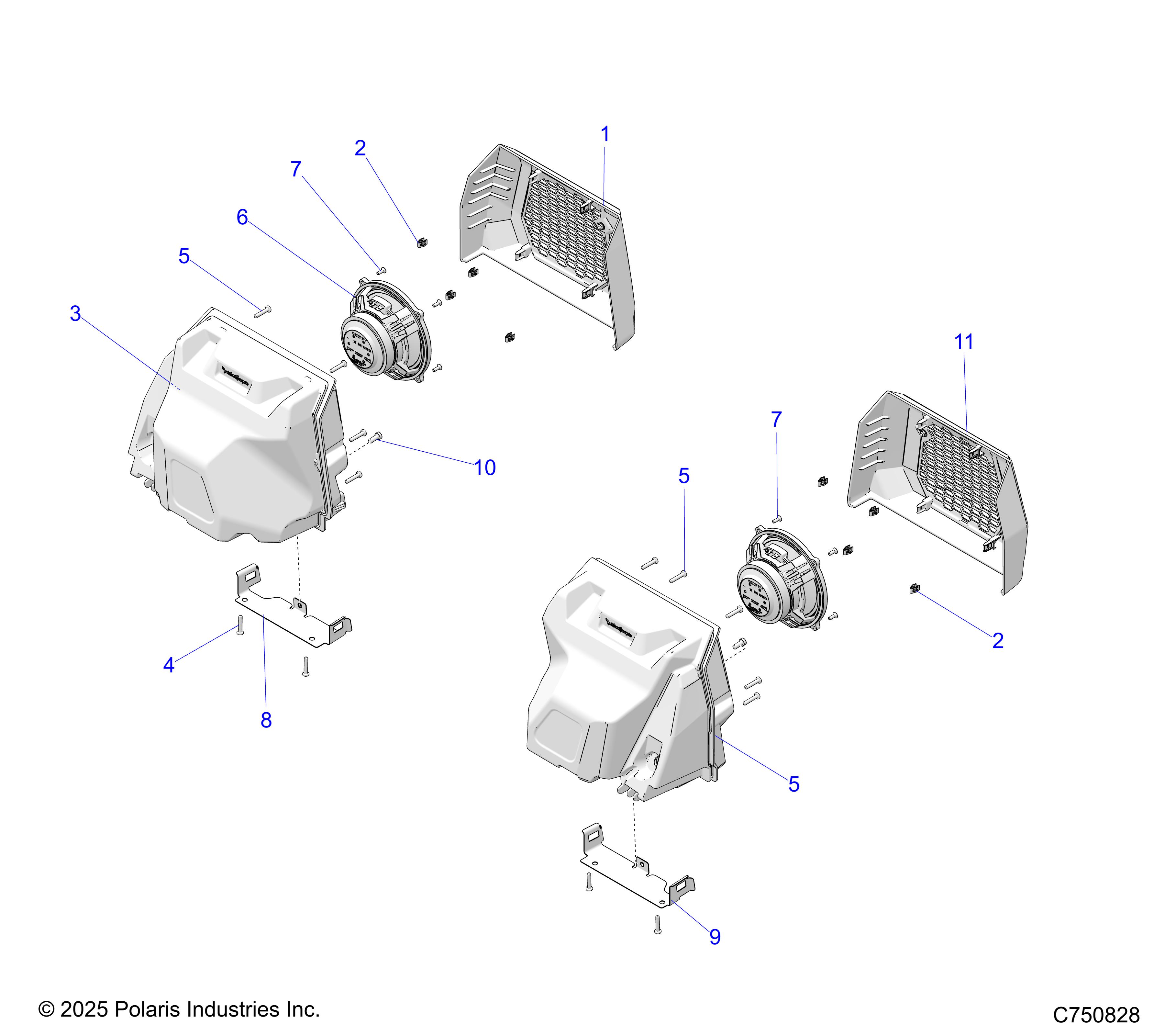 ELECTRICAL, AUDIO, REAR - Z25S4D92AA/AL/BA/BF/AF/BL (C750828)