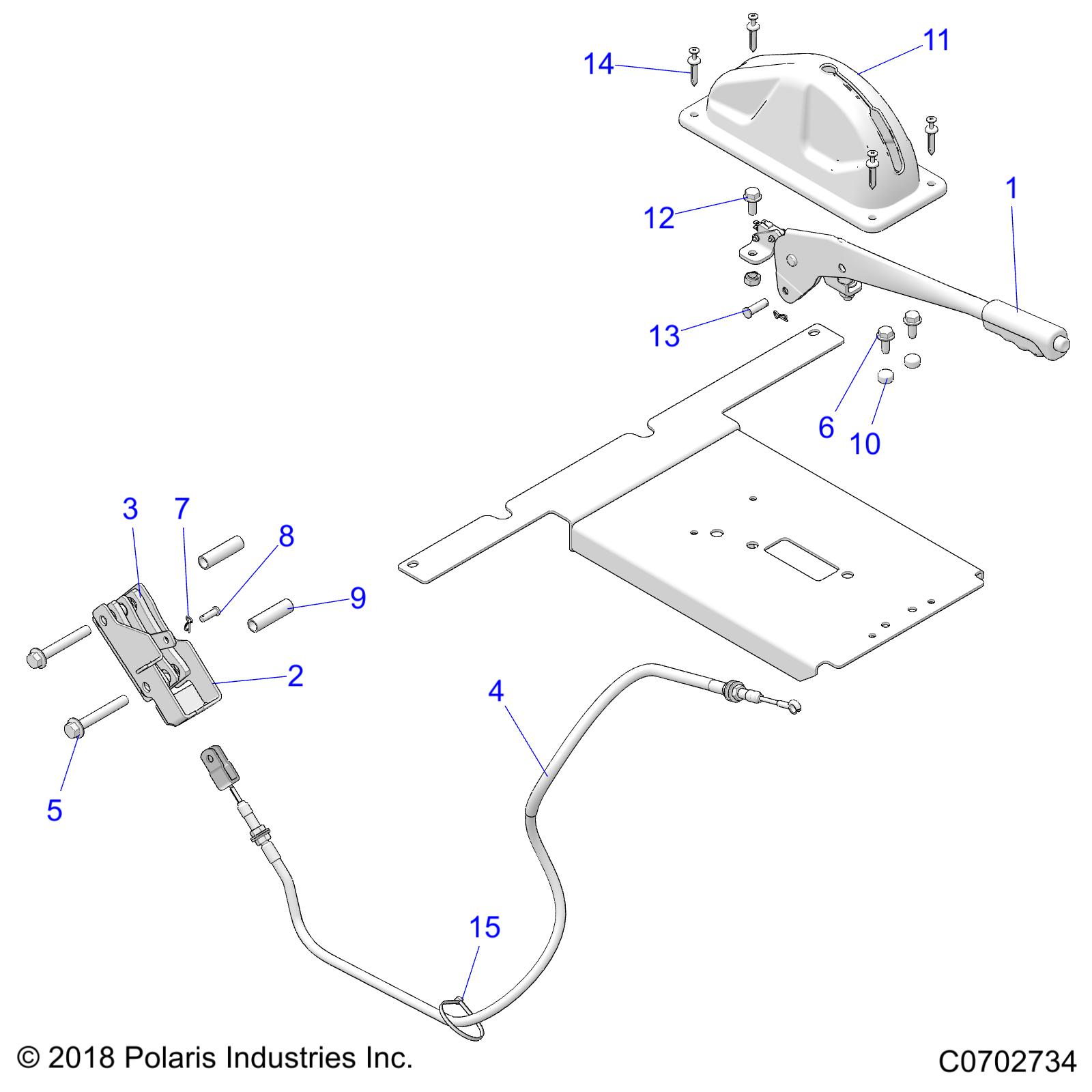 BRAKES, PARKING -  R20MAA57K1 (C0702734)