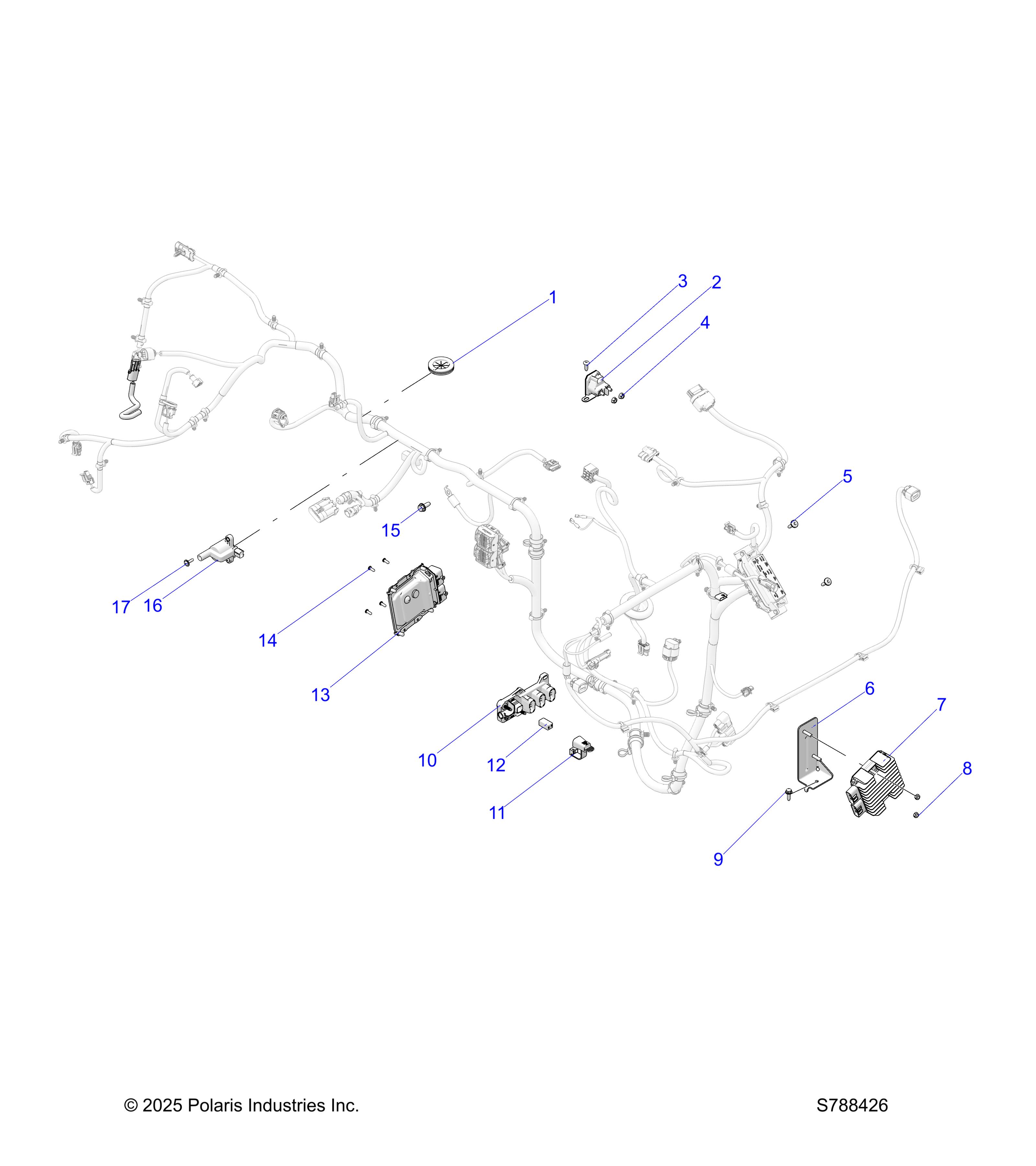 ELECTRICAL, WIRE HARNESSES, COMPONENTS
