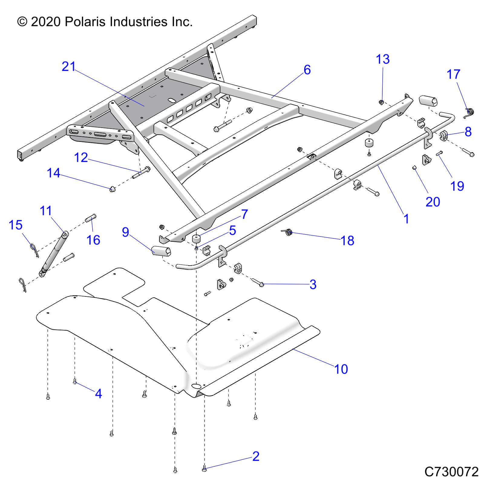 BODY, BOX, MOUNTING - R21RSZ99A9/AC/AP/AW/B9/BC/BP/BW (C730072)