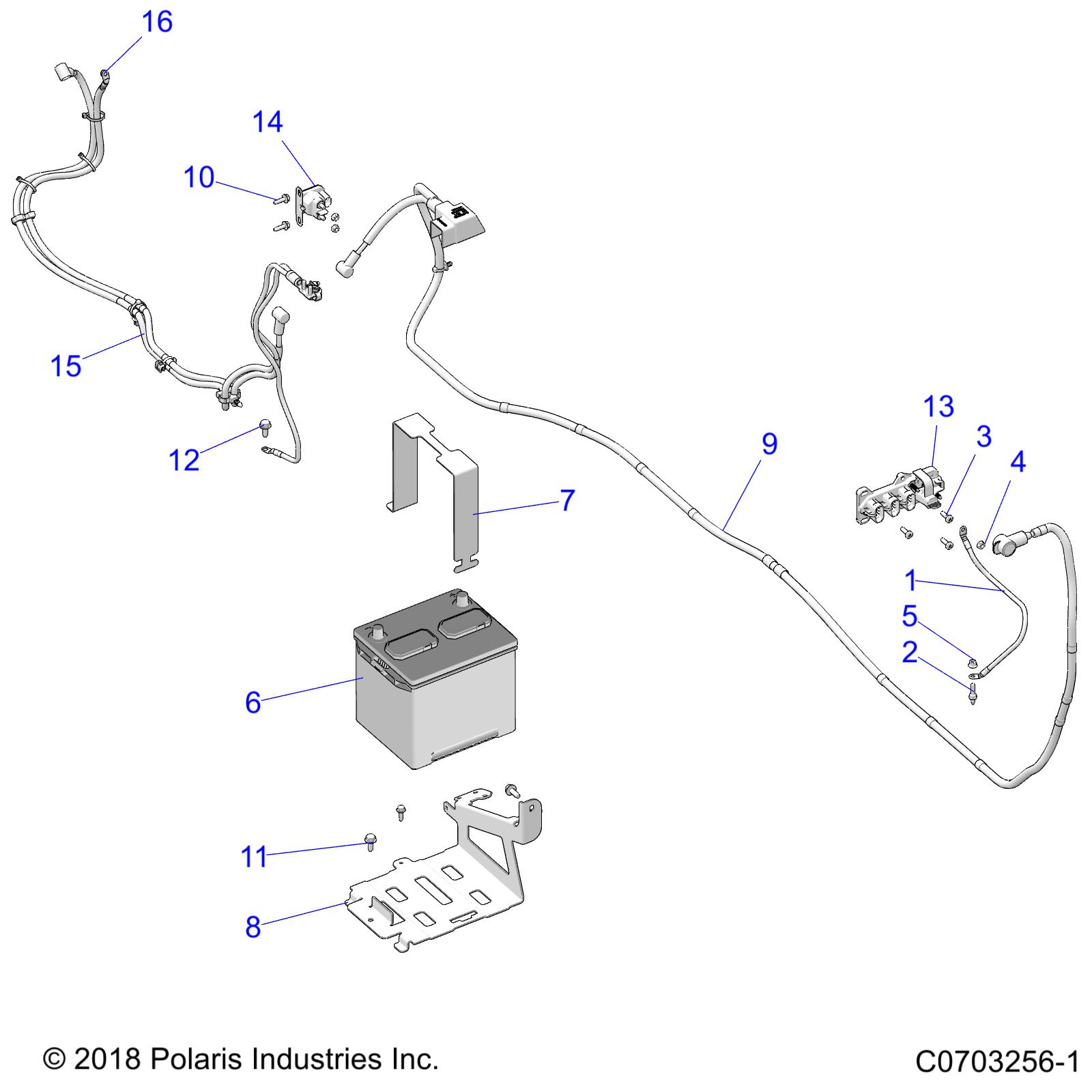 ELECTRICAL, BATTERY - D20BEP99A4/B4/GP99A4 (C0703256-1)