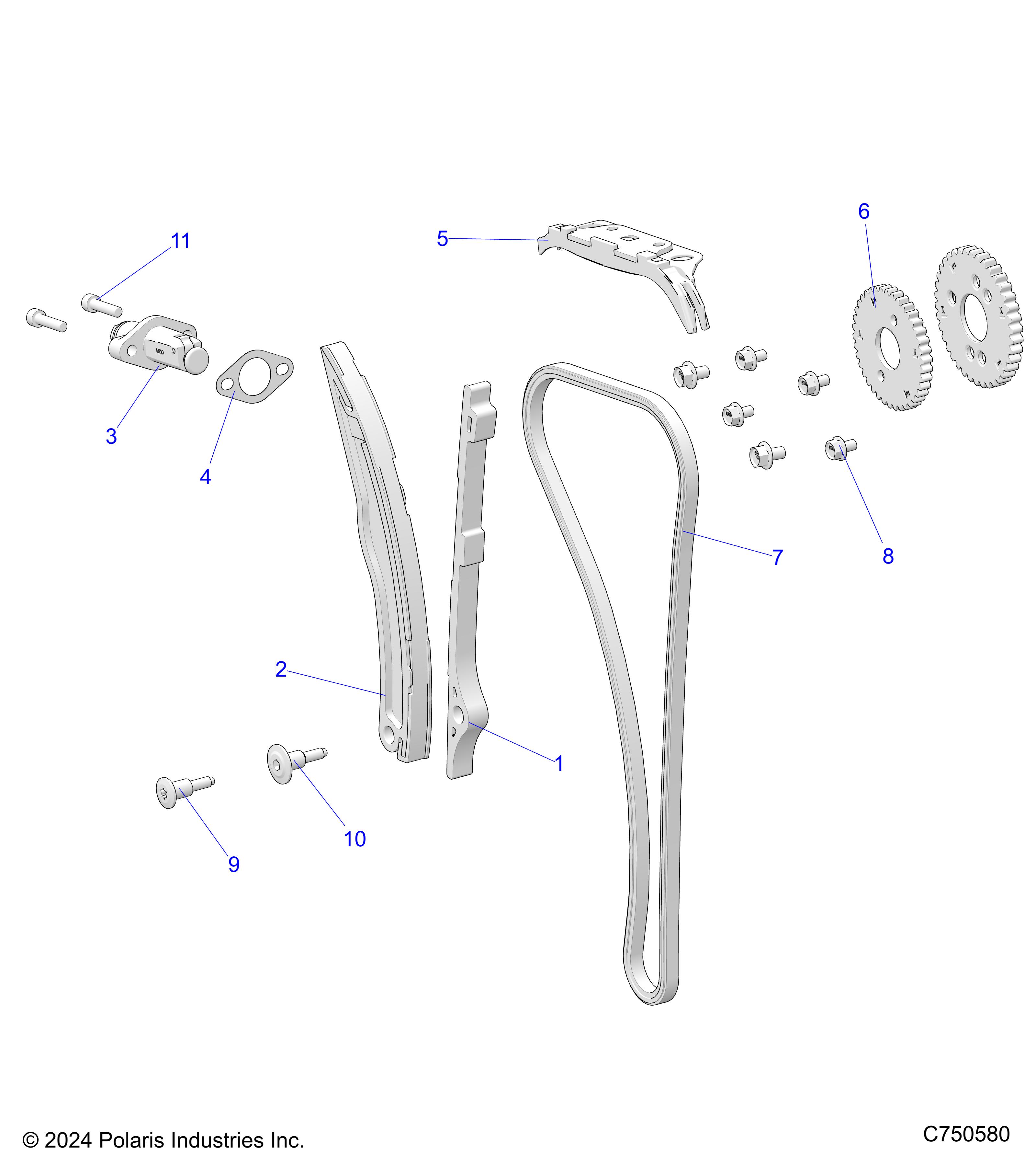 ENGINE, CAM CHAIN AND TENSIONER - ENGINE, AIR INTAKE SYSTEM - Z25NEE99C4/F4/G4 (C750580)