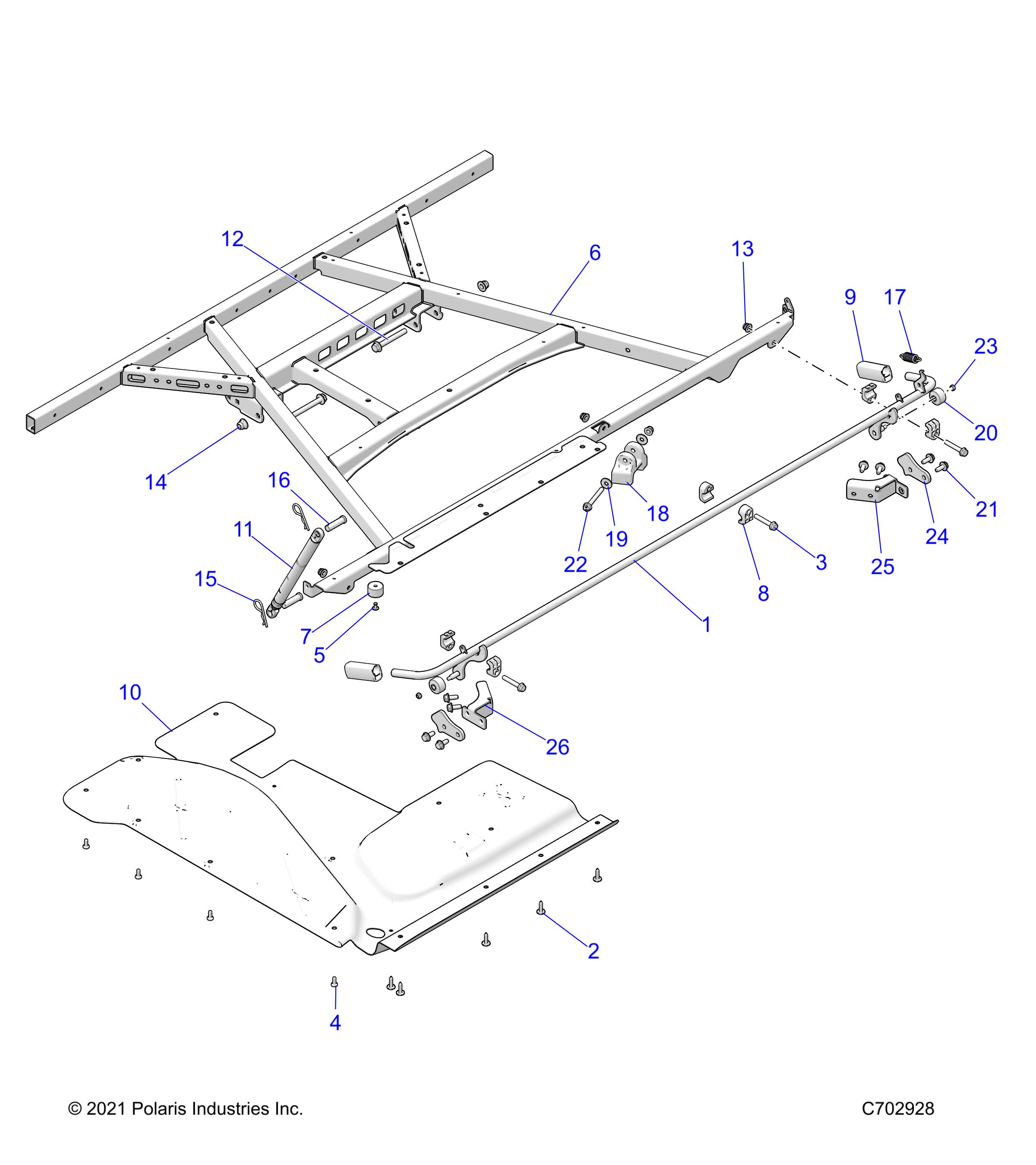 BODY, BOX, MOUNTING - R22RRJ99A9/B9 (C702938