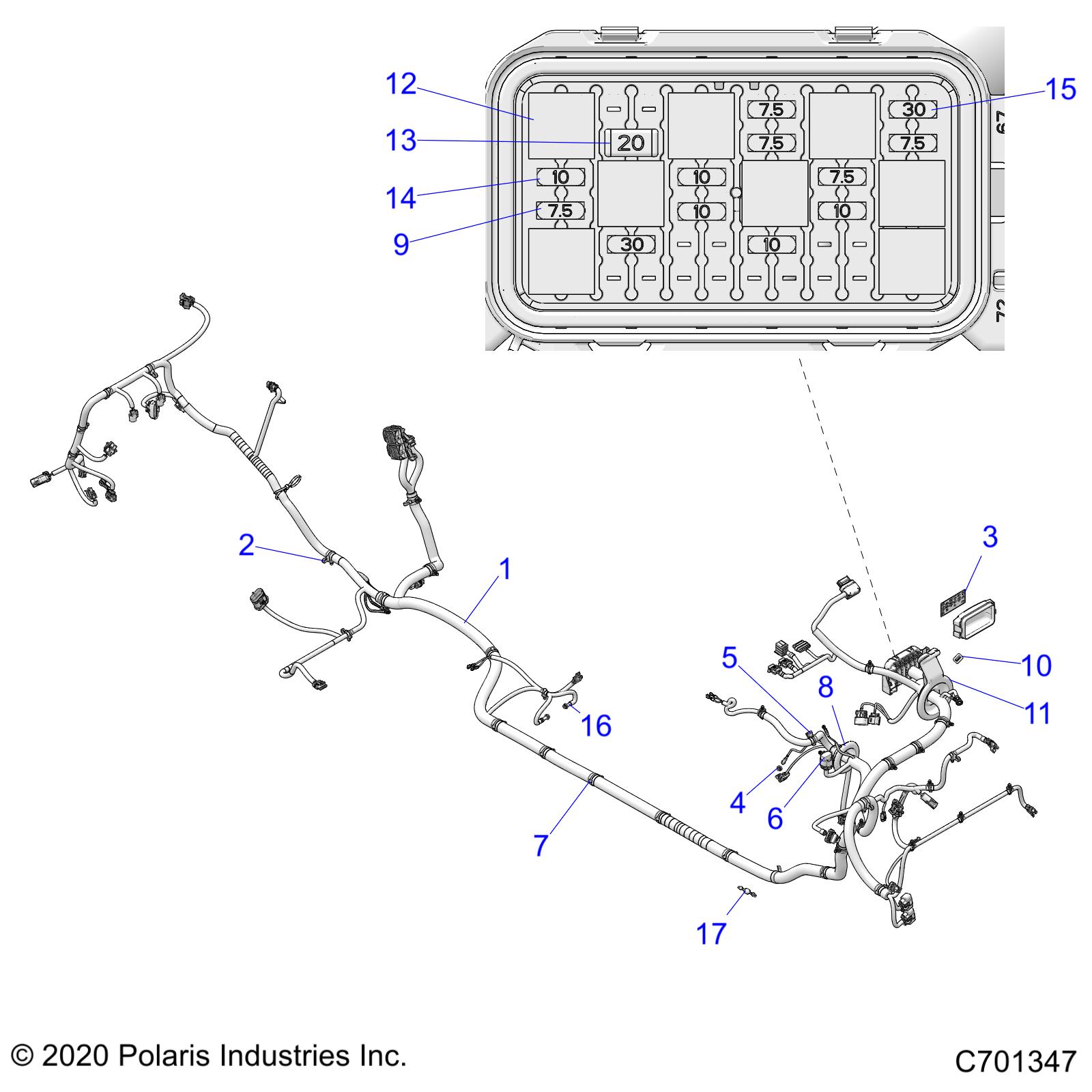 ELECTRICAL, WIRE HARNESS - Z22N4M99AR (C700345-4)