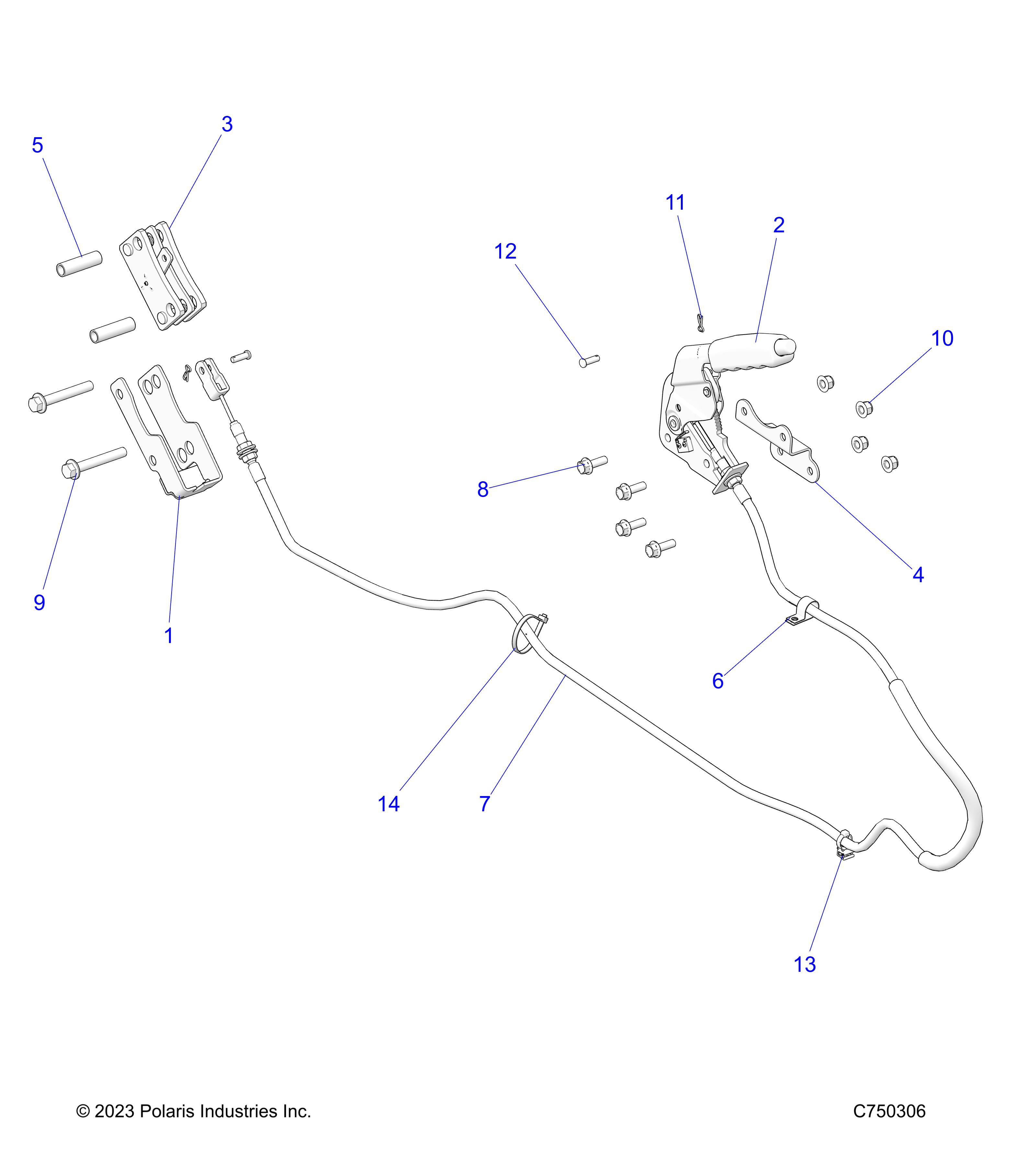 BRAKES, PARKING - Z25ASE99P5 (C750306)