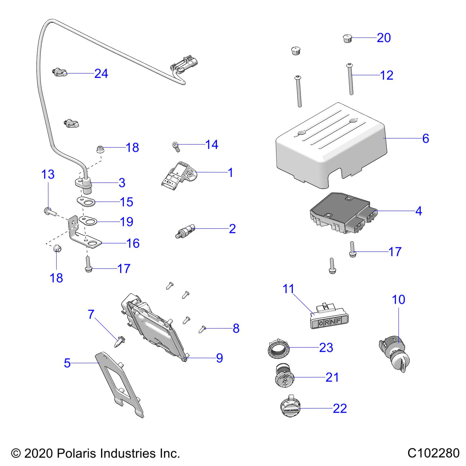 ELECTRICAL, SENSORS, MODULES, and SWITCHES - A21HAB15N2 (C102280)