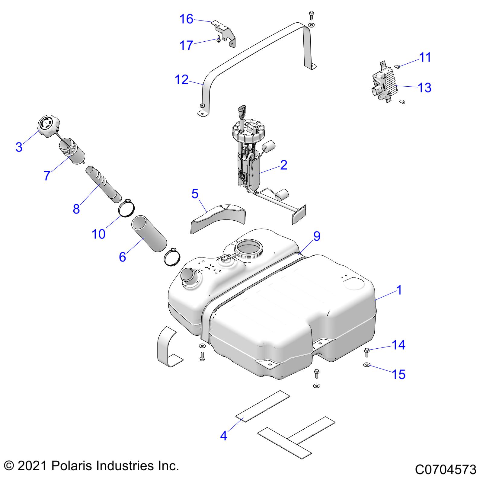 BODY, FUEL TANK - Z21R4D92AM/BM/AC/BC (C0704573)