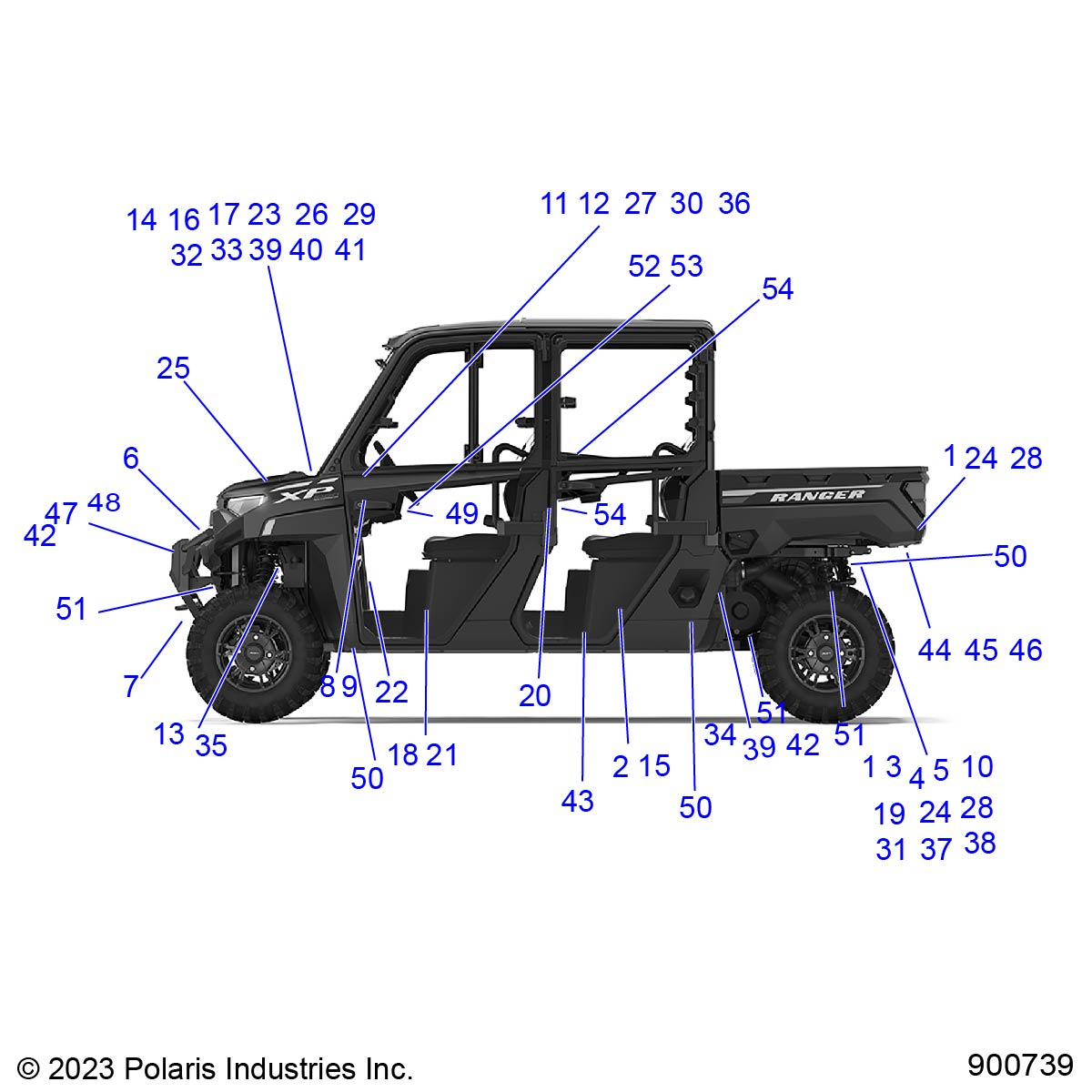 BODY, DECALS, COMPONENTS, 3PC - R24RSE99RJ/SJ (900739)