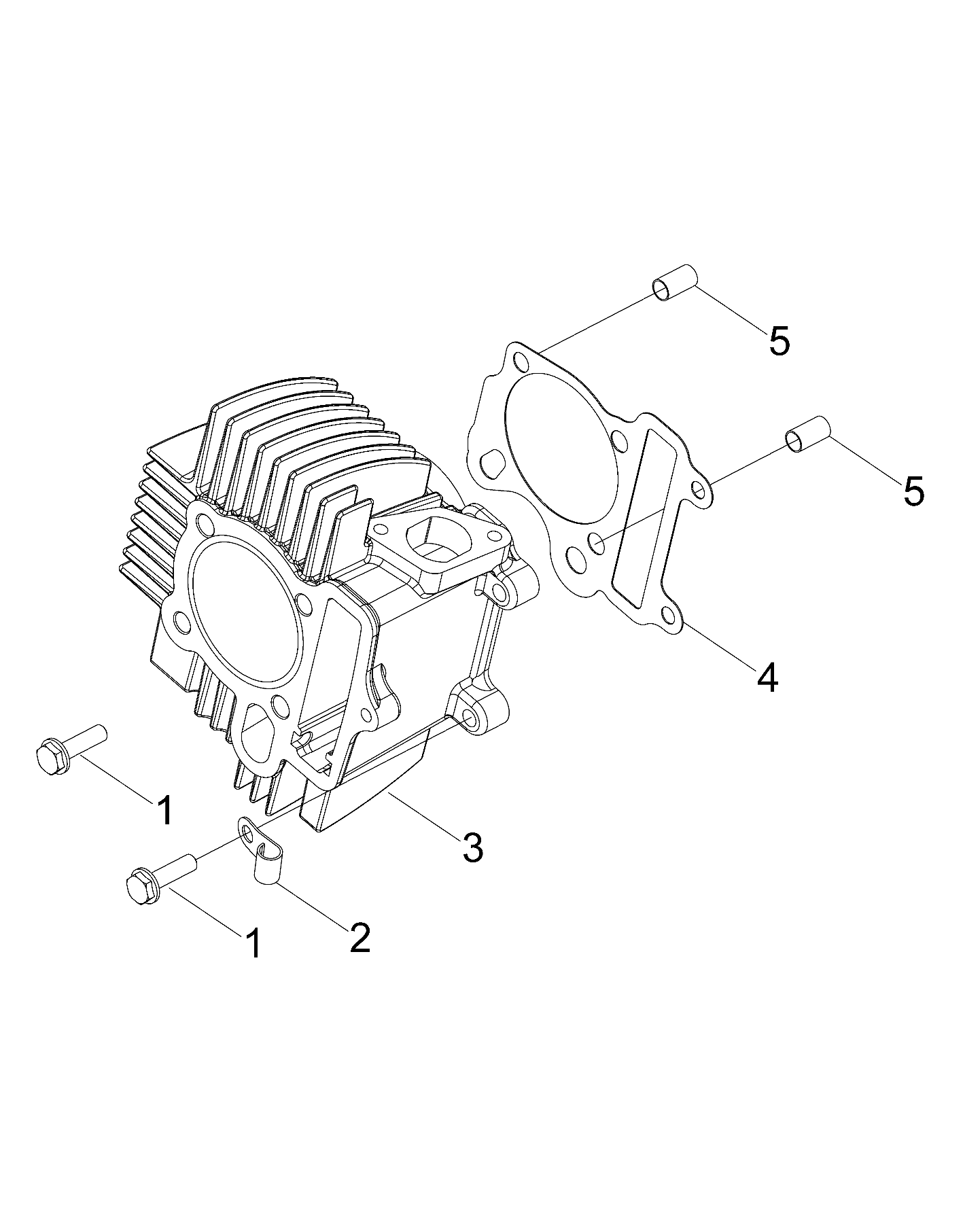 ENGINE, CYLINDER - A18YAK05N4/N6 (A00039)