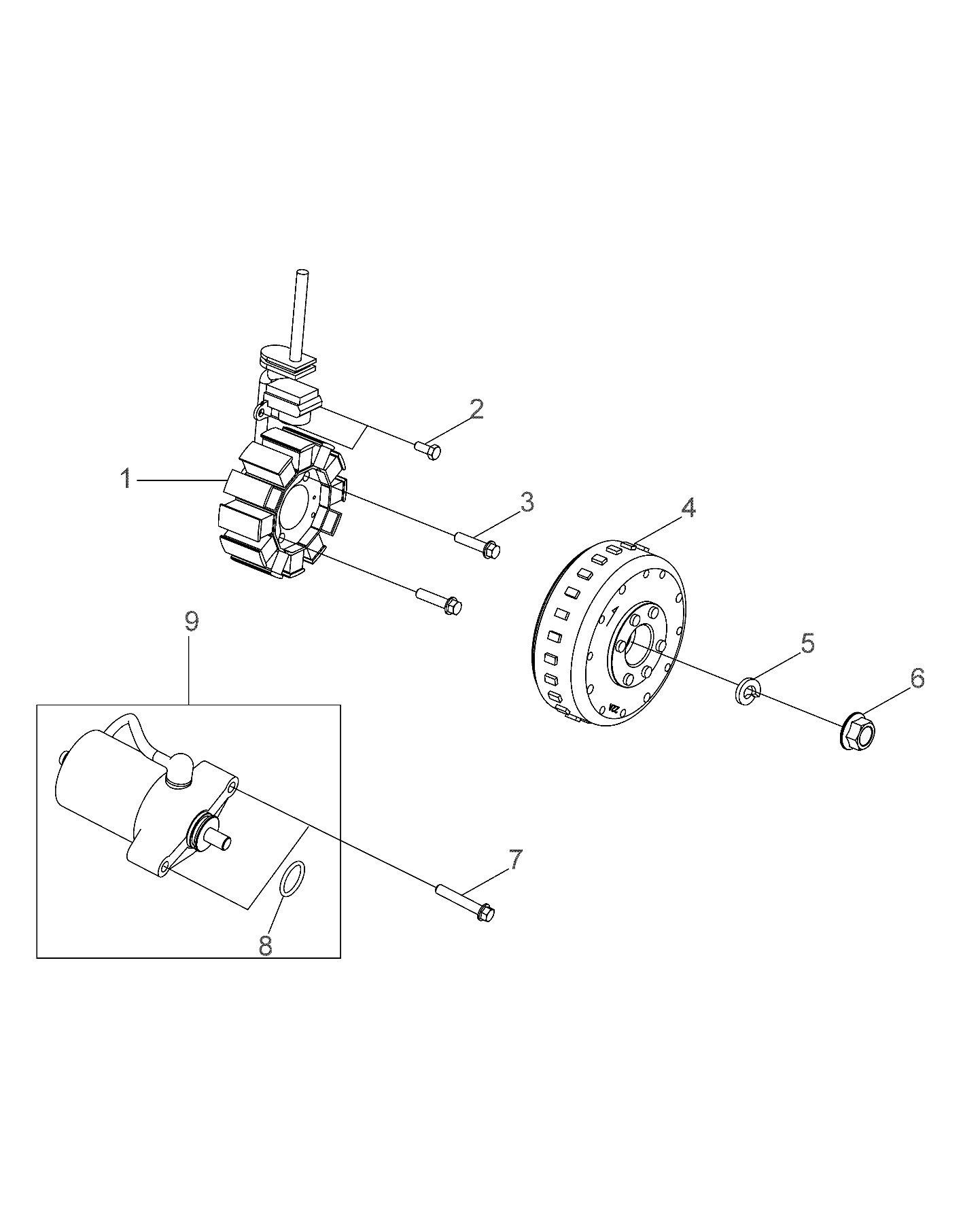 ENGINE, GENERATOR and STARTING MOTOR - A20YAK11N7/N6 (A00042)