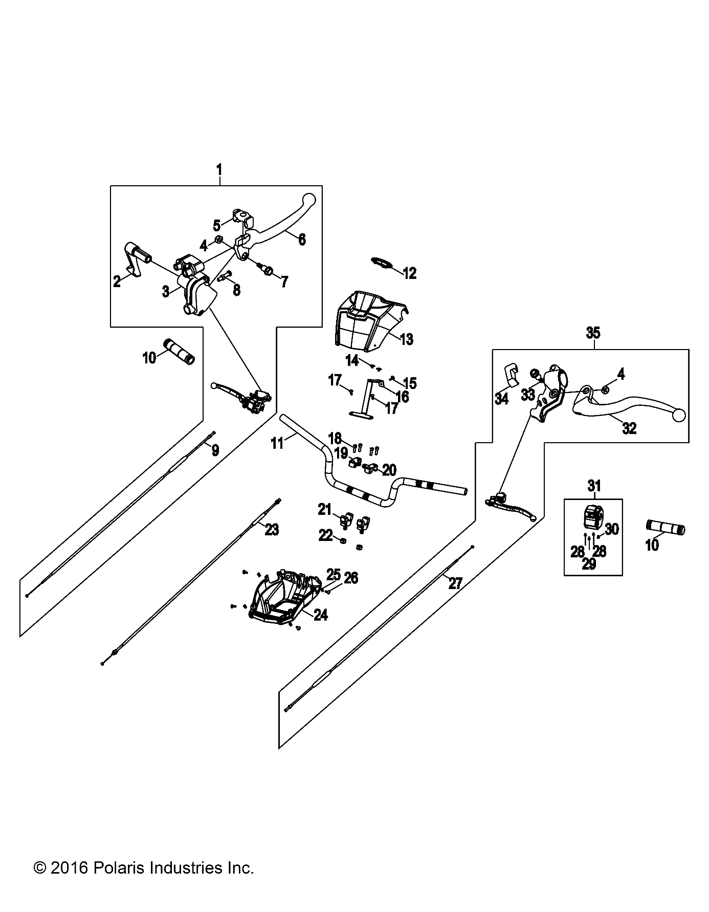 STEERING, HANDLEBAR - A20YAF11N5 (A00052)