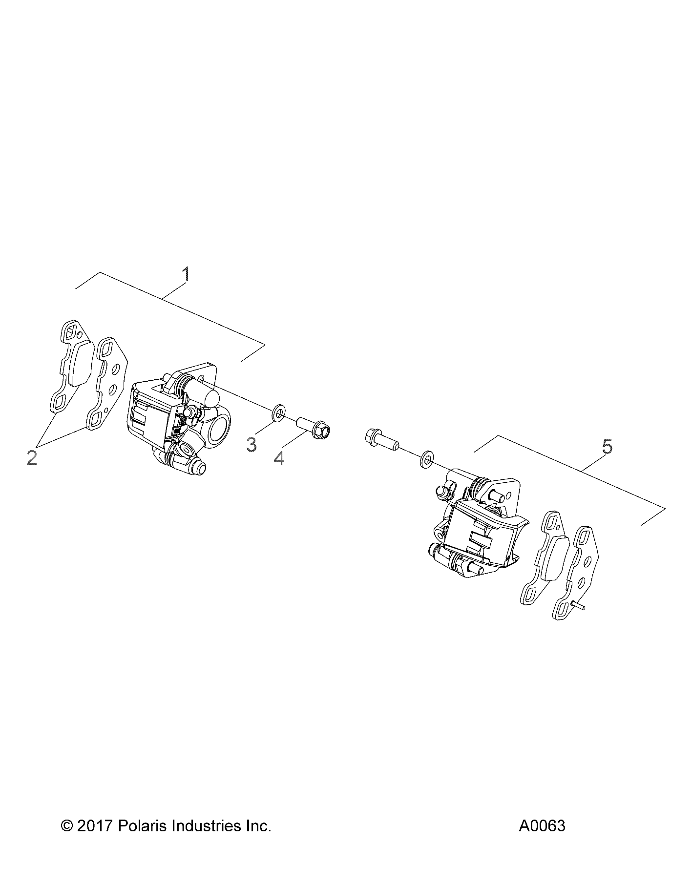 BRAKES, CALIPER, FRONT - Z20YAV17B2/B4/N2/N4/A2/A4 (A00063)