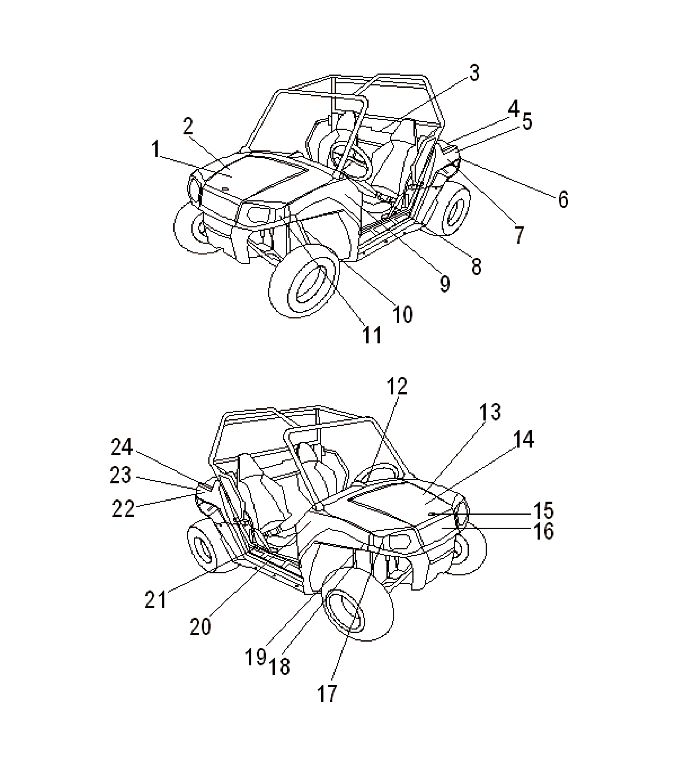 BODY, DECALS - Z20YAV17N2/N4 (A00074)