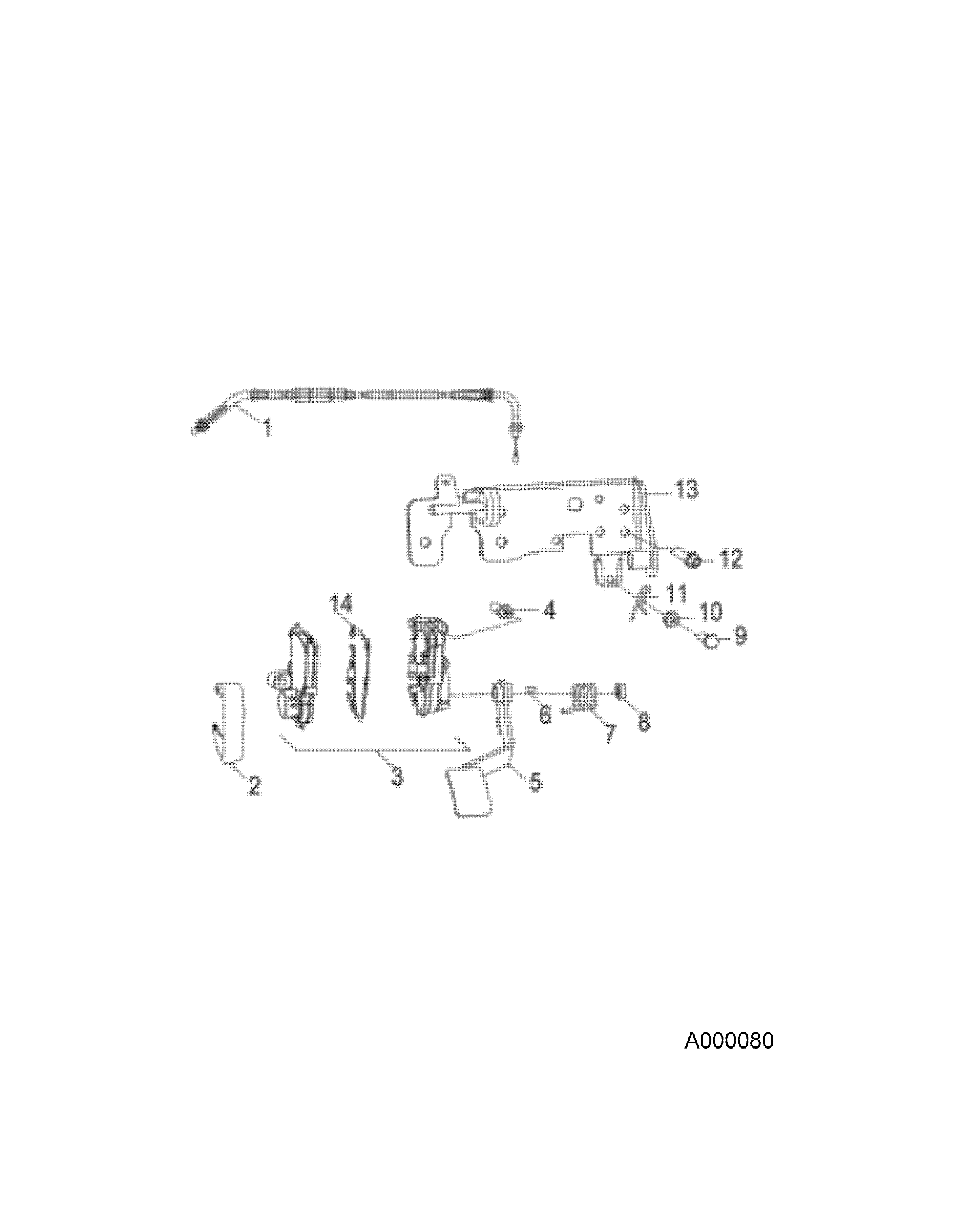 STEERING, CONTROLS and THROTTLE - Z19YAV17N2/N4 (A00080)