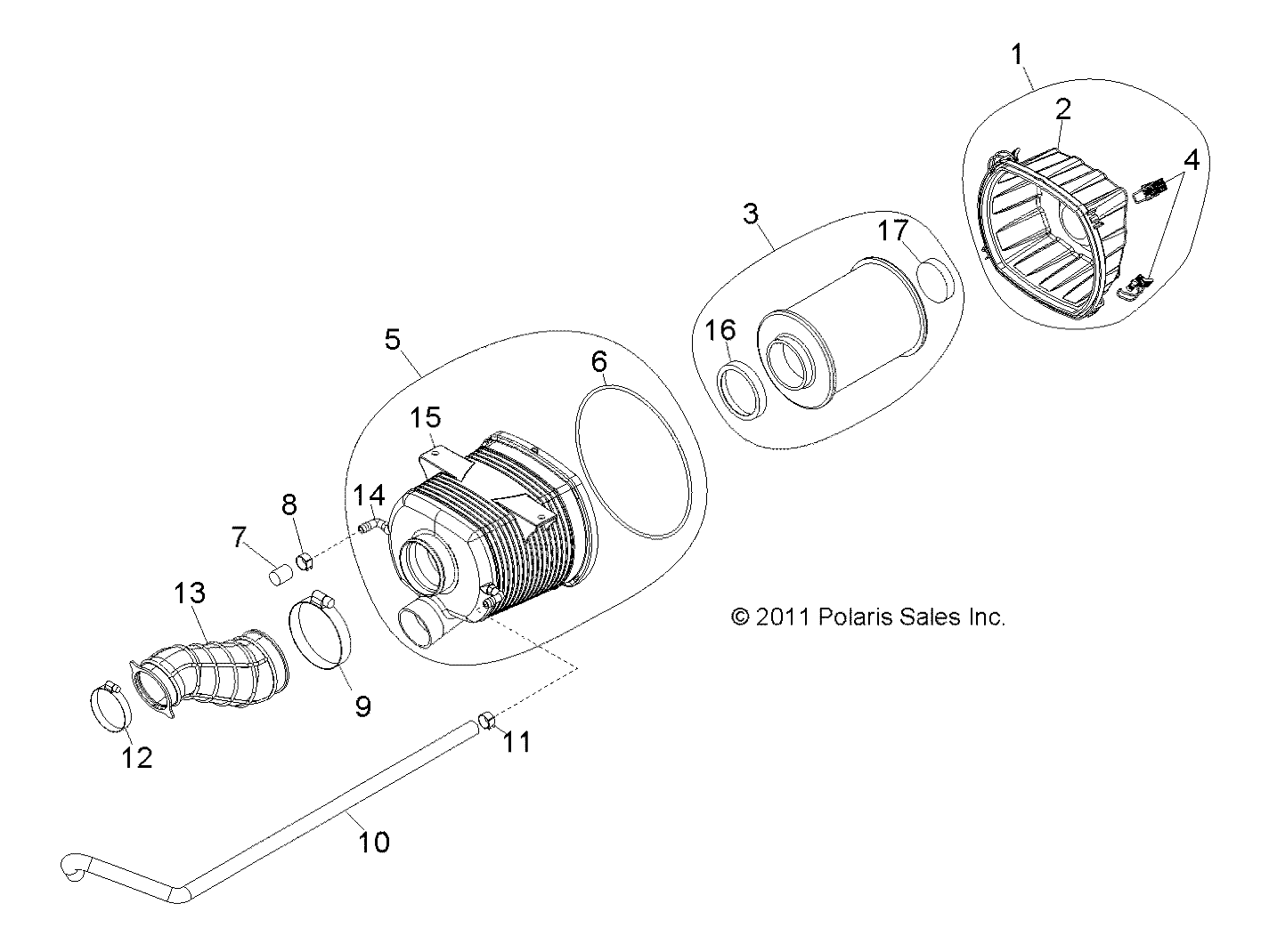 ENGINE, AIR INTAKE SYSTEM - R14HR76AA/AJ (49RGRAIRBOX12800XP)