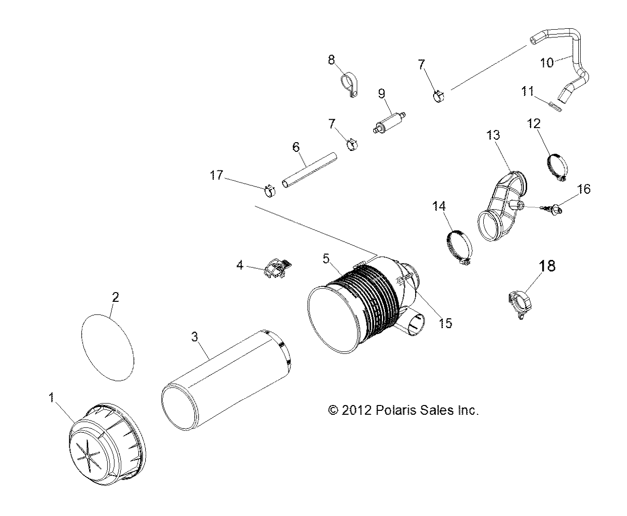 ENGINE, AIR INTAKE SYSTEM - R13WH50AG/AH/AR/AX (49RGRAIRBOX13500CREW)