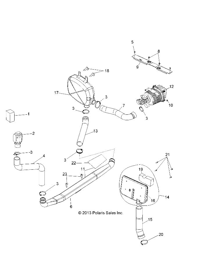 ENGINE, AIR INTAKE - R16RAA76AA/AJ (49RGRAIRINTAKE146X6)