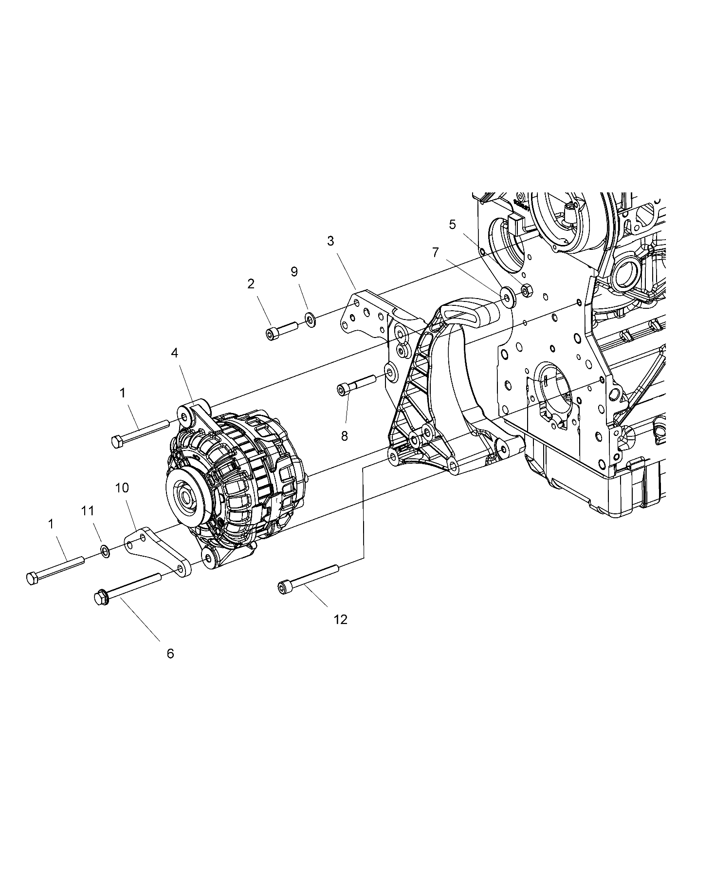 ENGINE, ALTERNATOR - R16RTAD1A1/E1 (49RGRALTERNATOR15DSL)