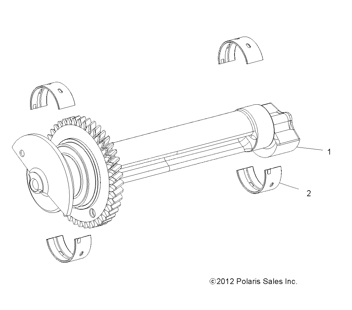 ENGINE, BALANCER - Z19VBA87A2/E87AG/AK/LG (49RGRBALANCER13900XP)