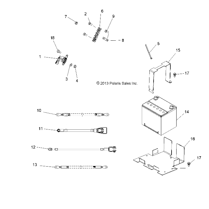 ELECTRICAL, BATTERY - R14WH76AA/EAC (49RGRBATTERY14800CREW)