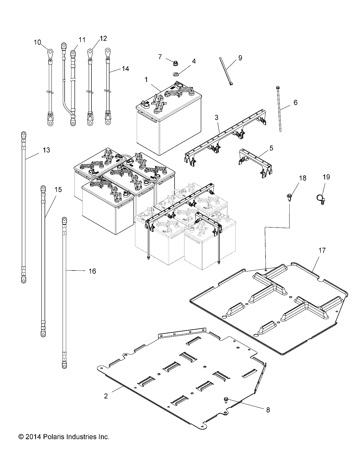 ELECTRICAL, BATTERY - R15RMAEGJ/GC/EJ (49RGRBATTERY15EV)